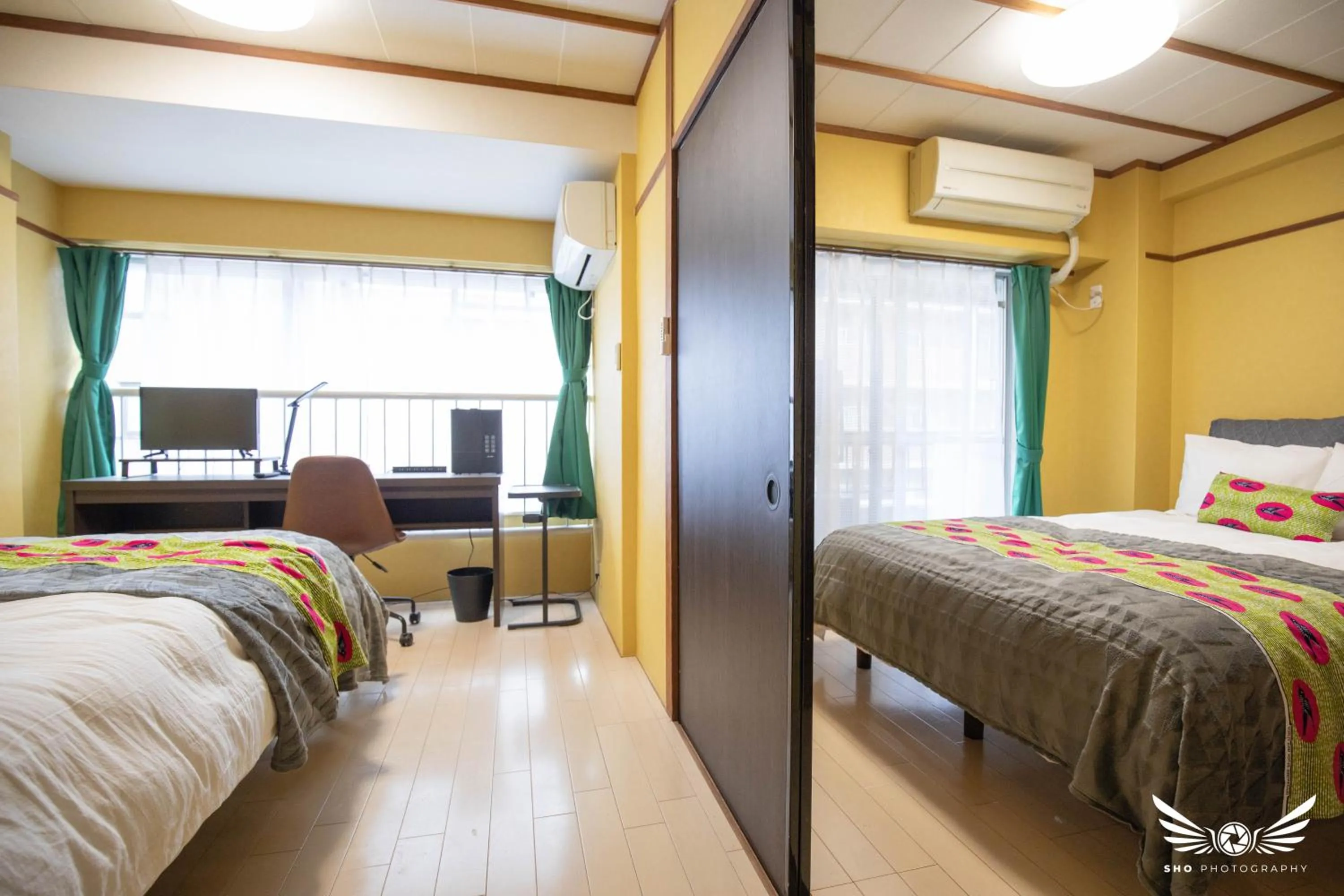 Bed in Hakata apartment