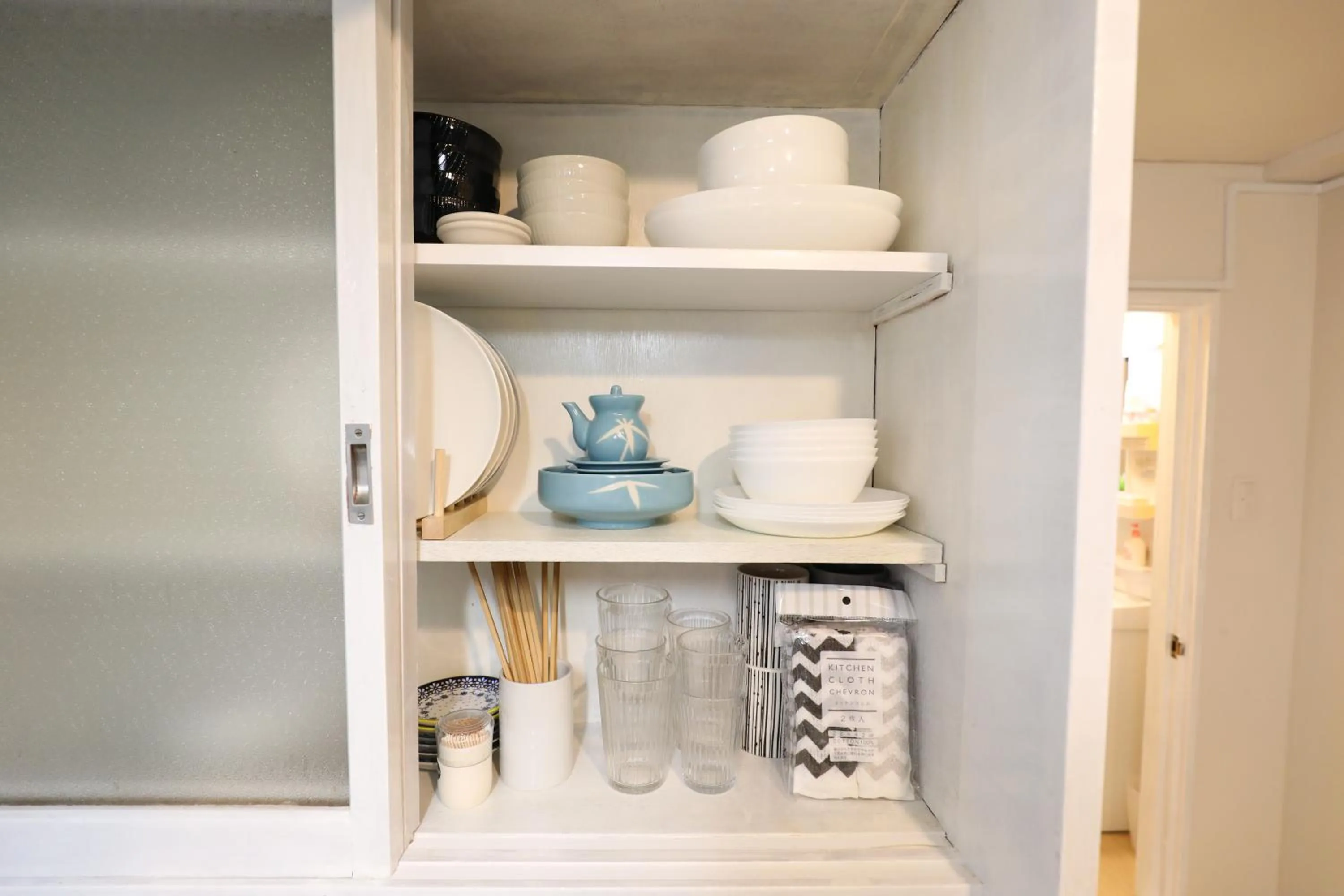 Kitchen or kitchenette in Hakata apartment