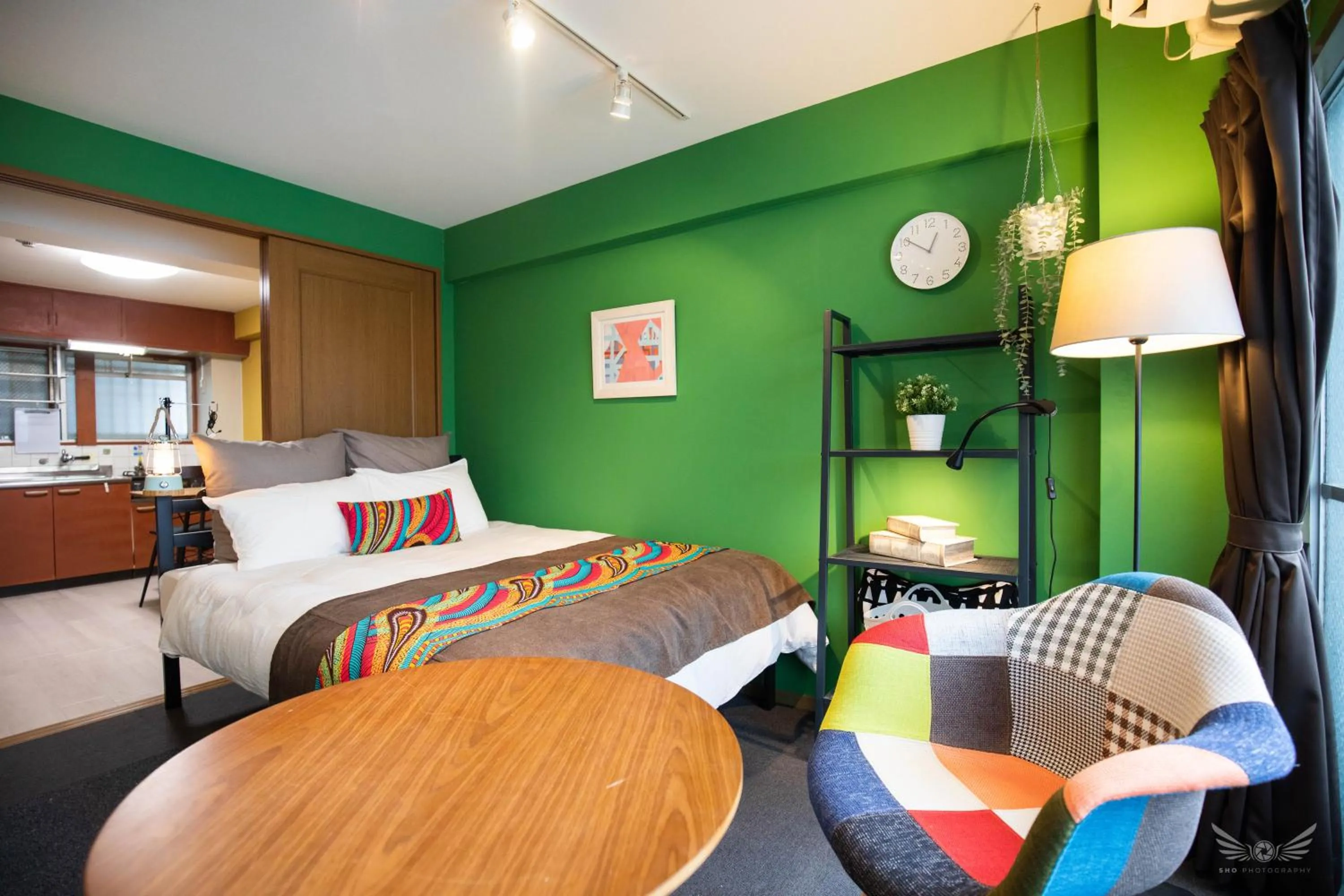 Bed in Hakata apartment