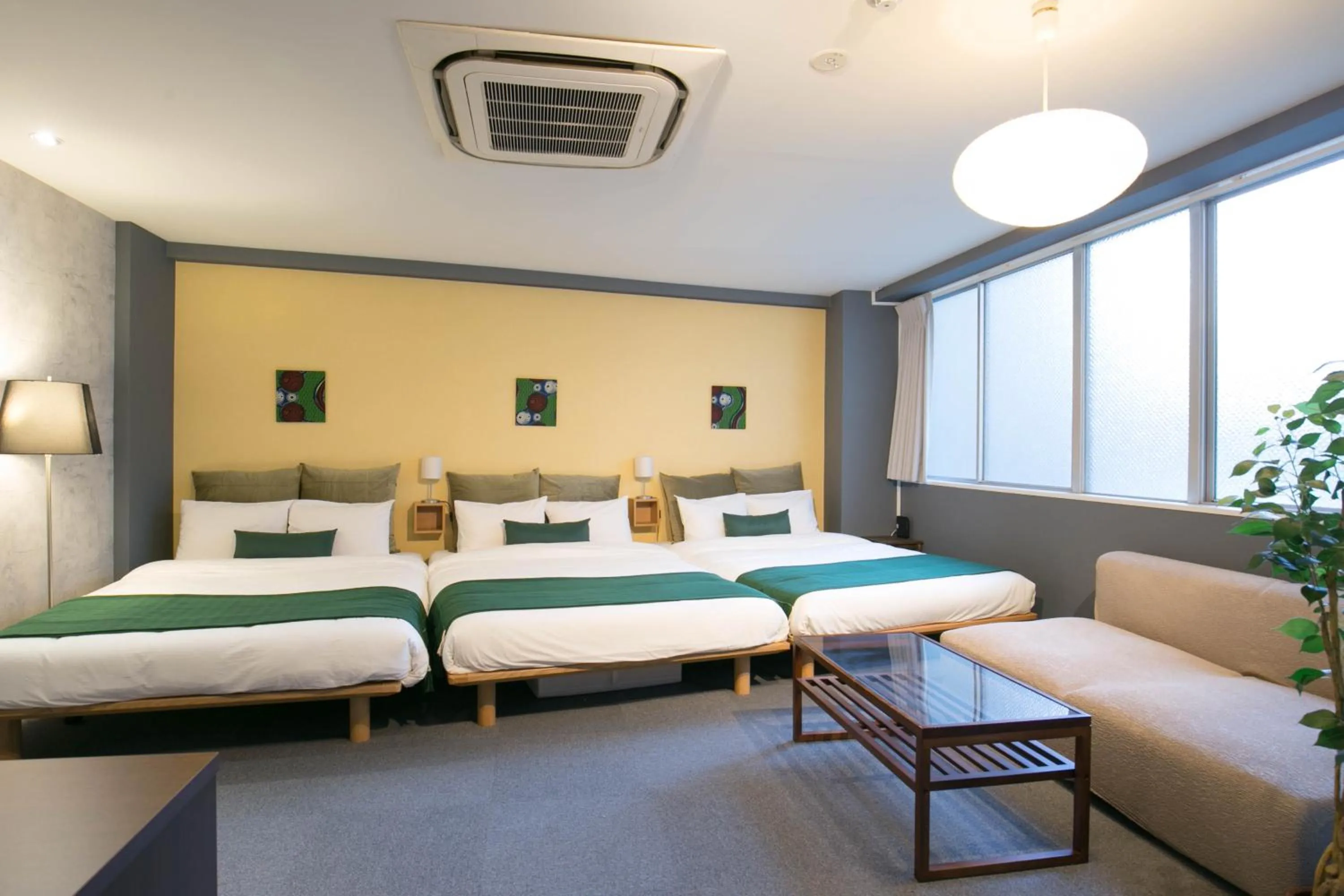 Bed in Hakata apartment