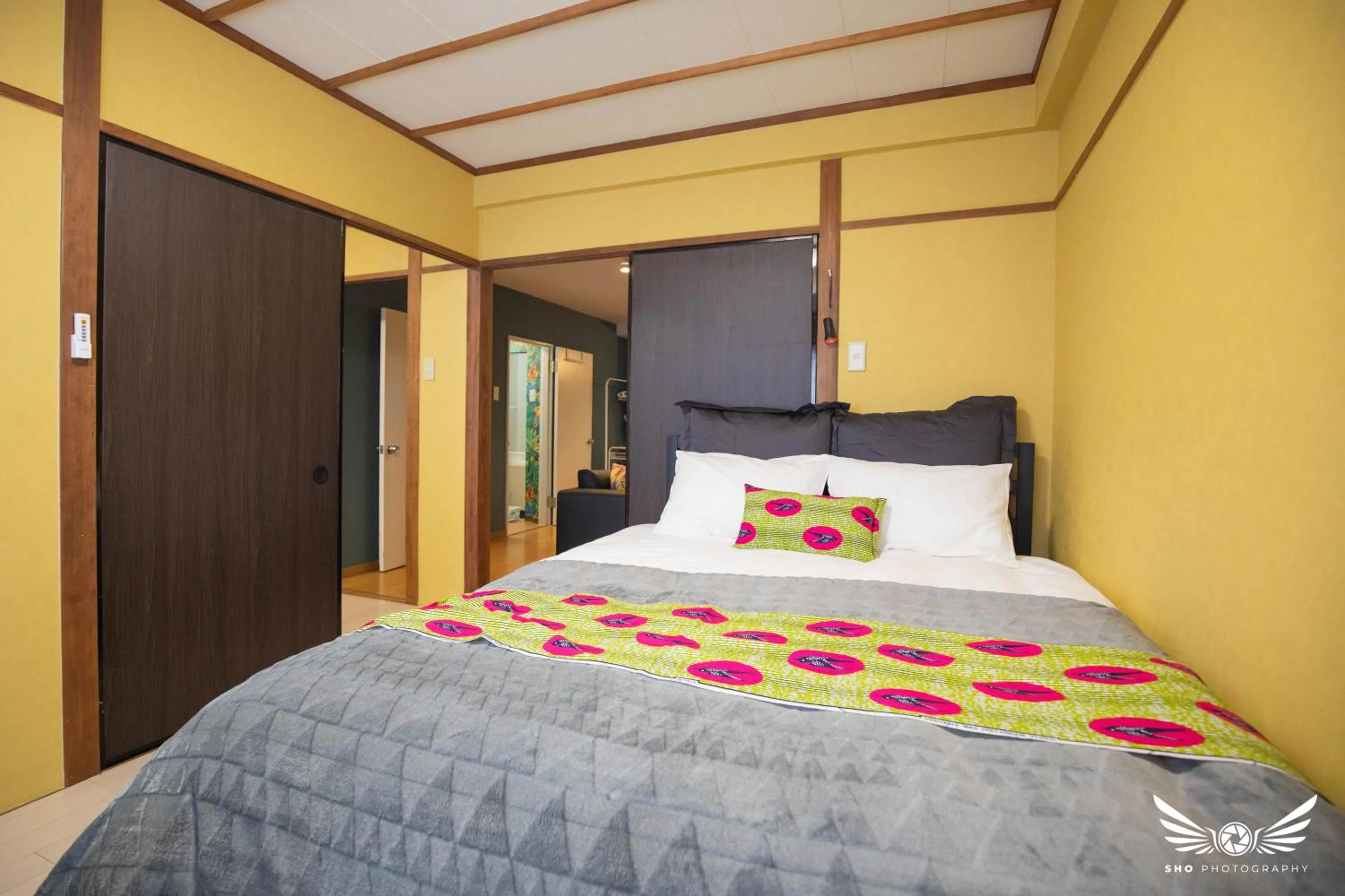 Bed in Hakata apartment