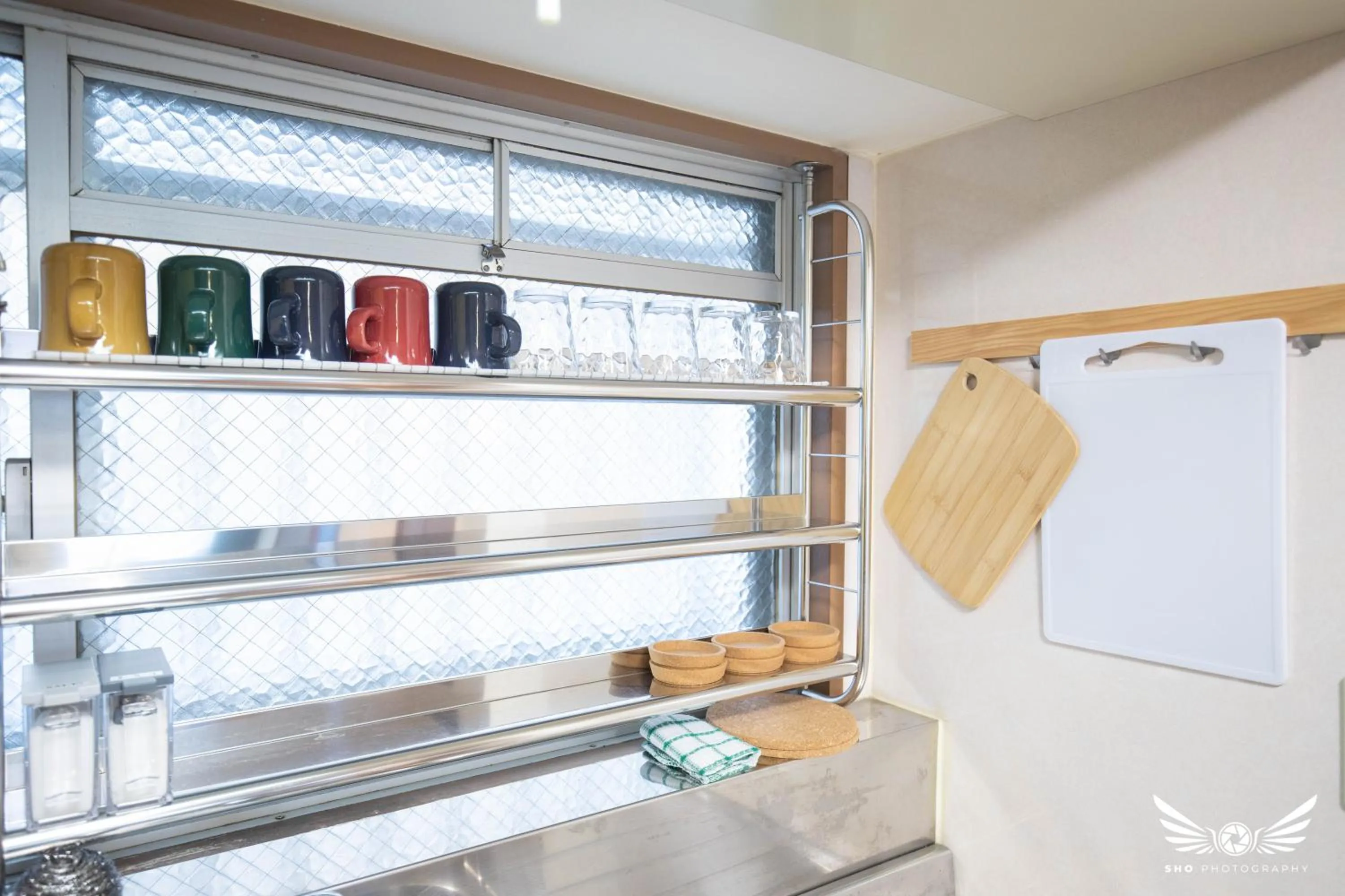 Kitchen or kitchenette in Hakata apartment