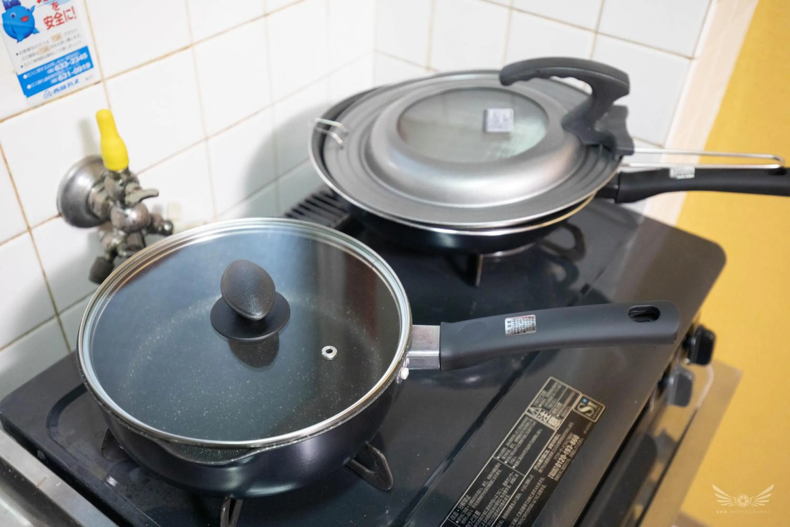 Kitchen or kitchenette in Hakata apartment