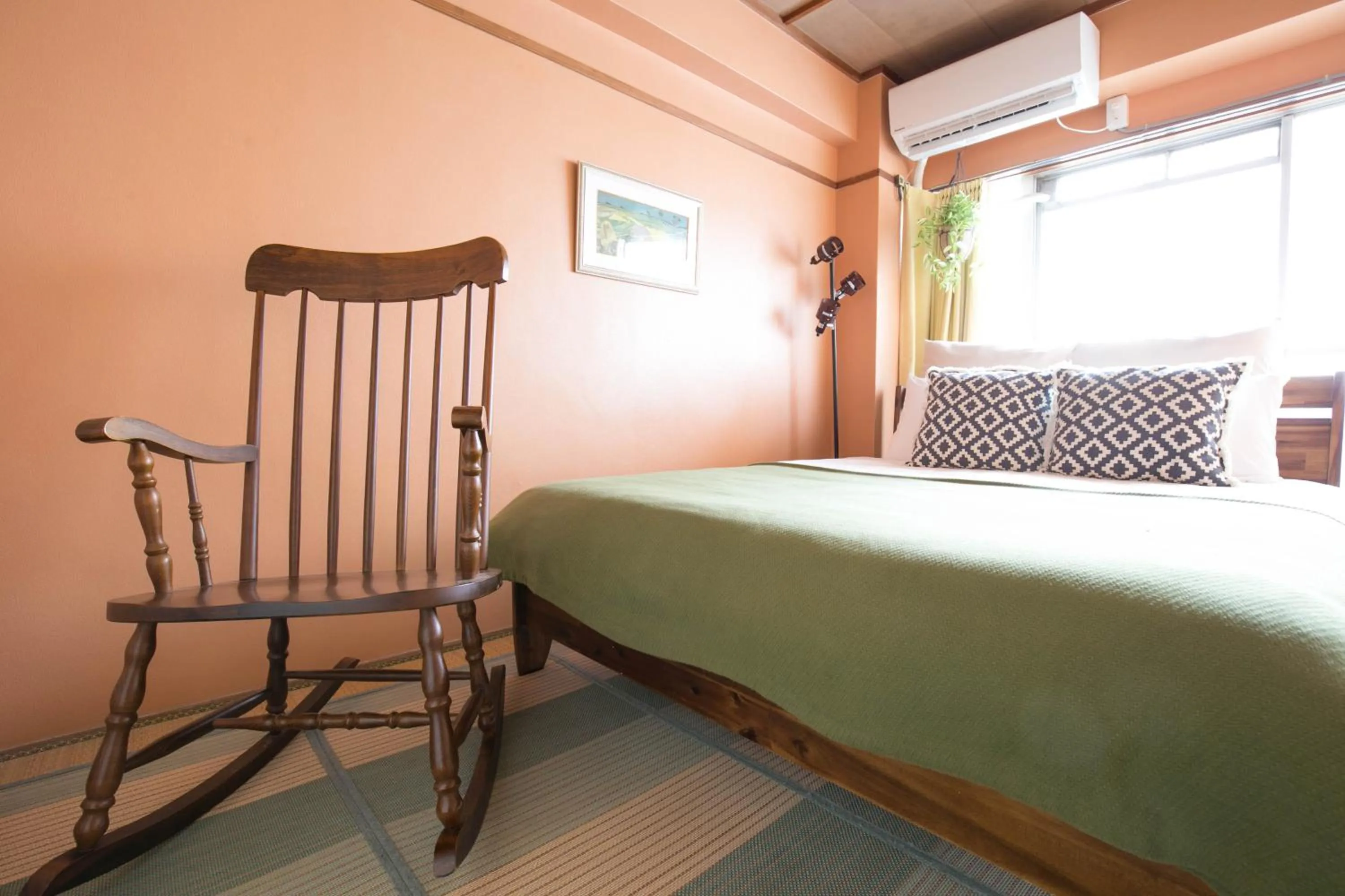 Bed in Hakata apartment