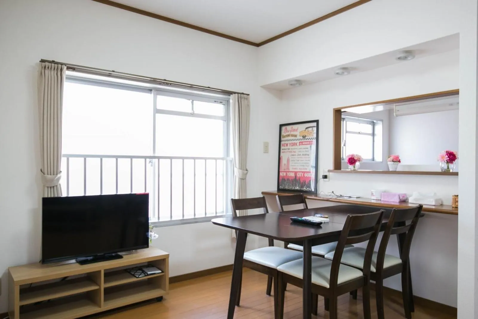 TV and multimedia in Hakata apartment