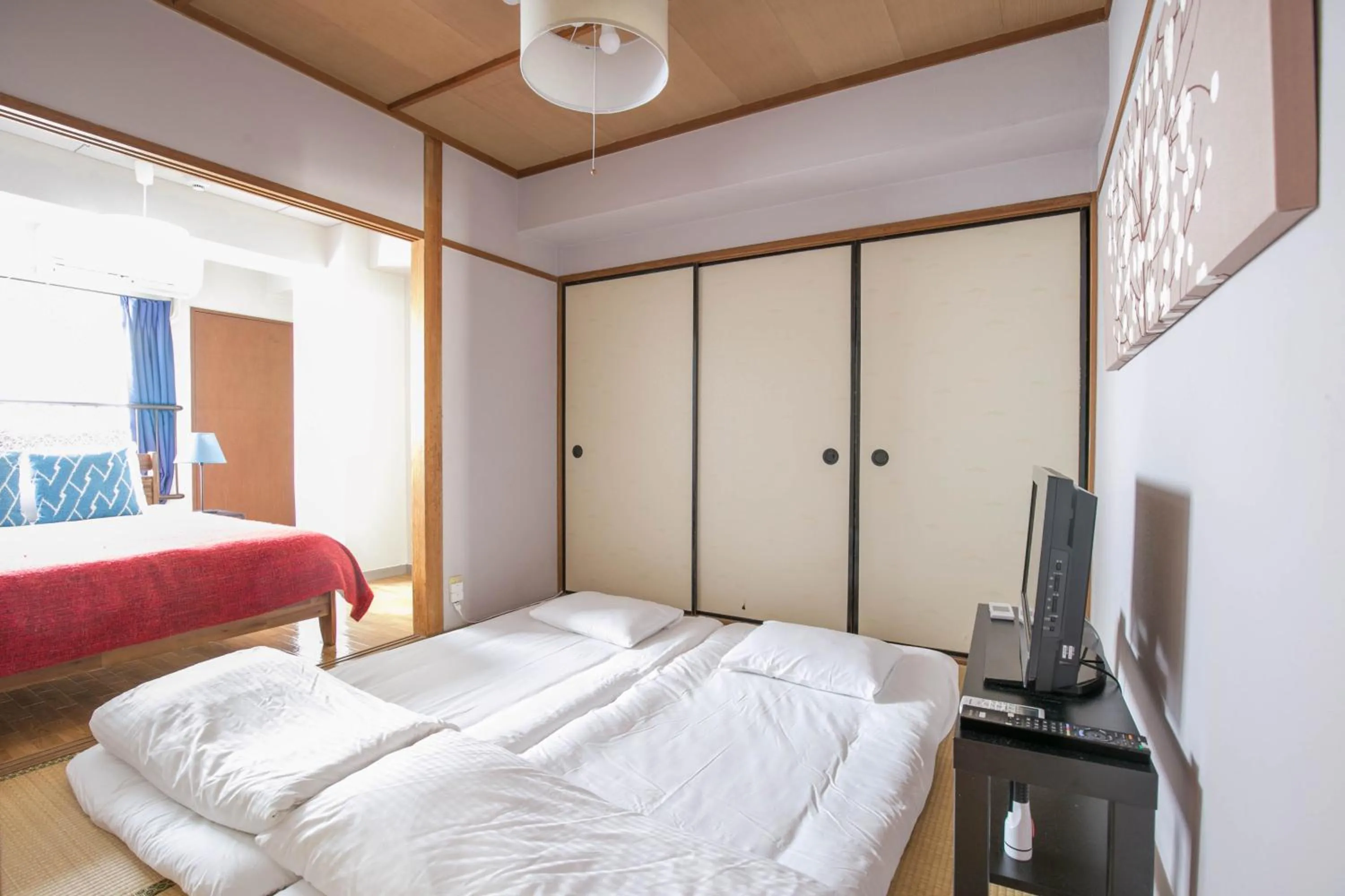 Bed in Hakata apartment