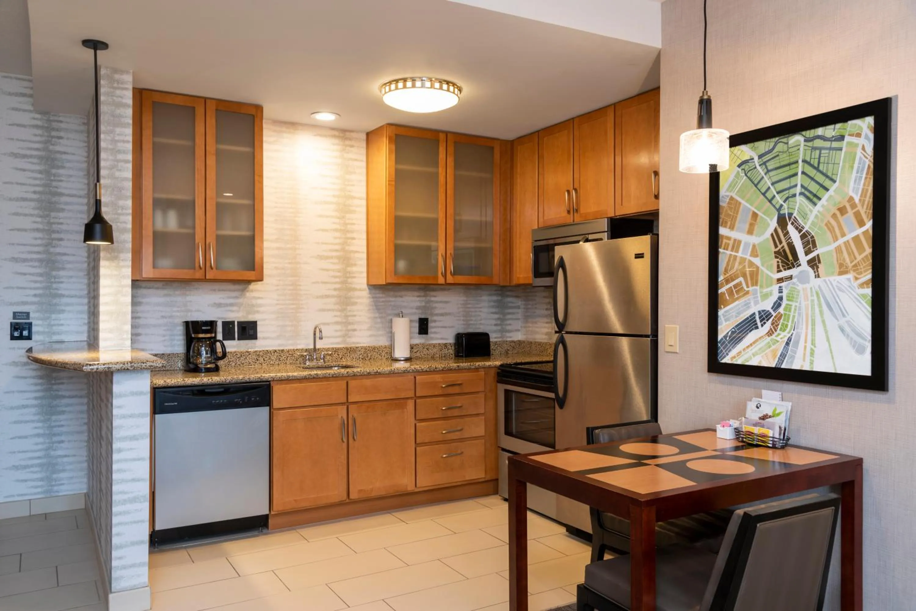 kitchen in Residence Inn by Marriott Midland