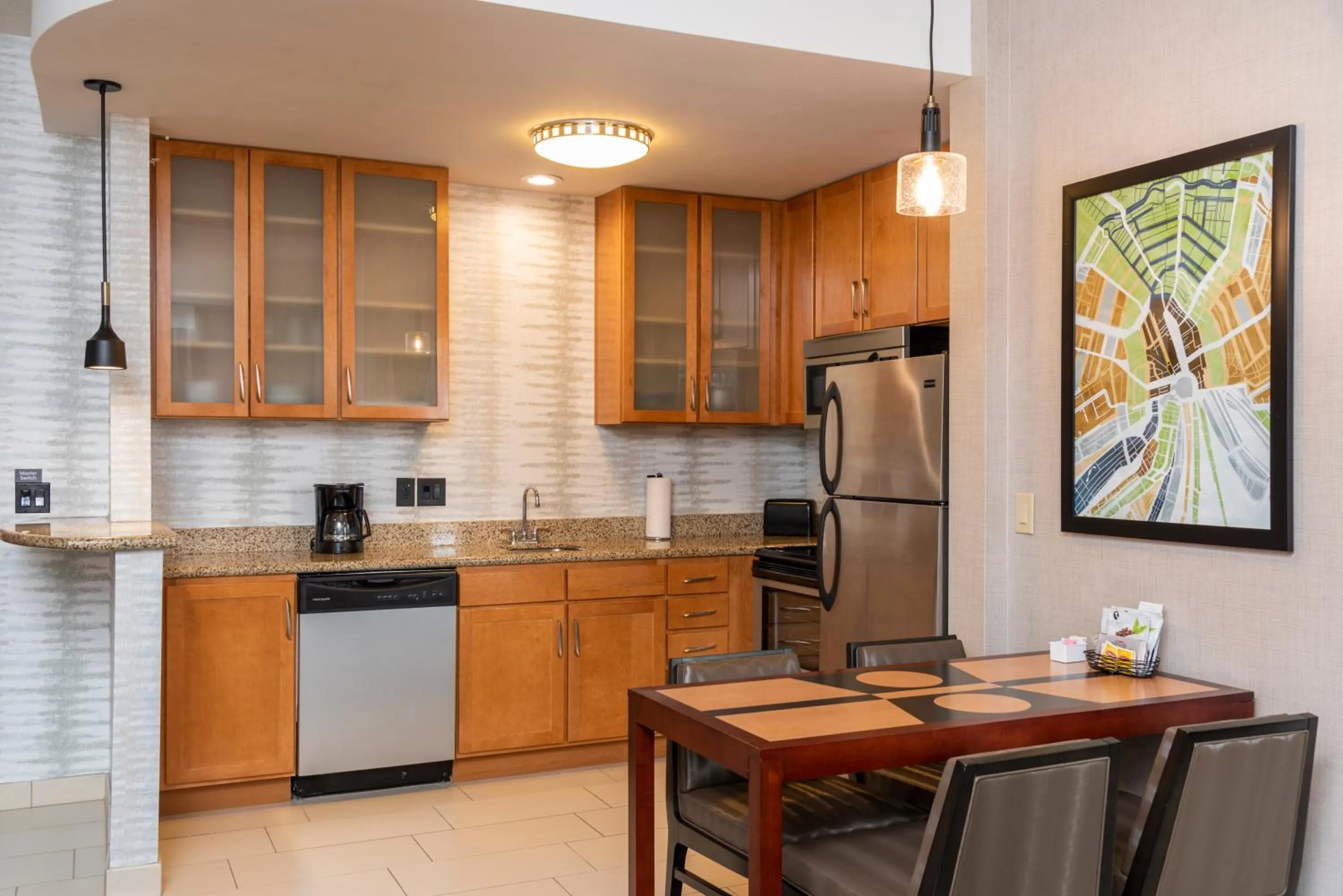 Kitchen or kitchenette in Residence Inn by Marriott Midland