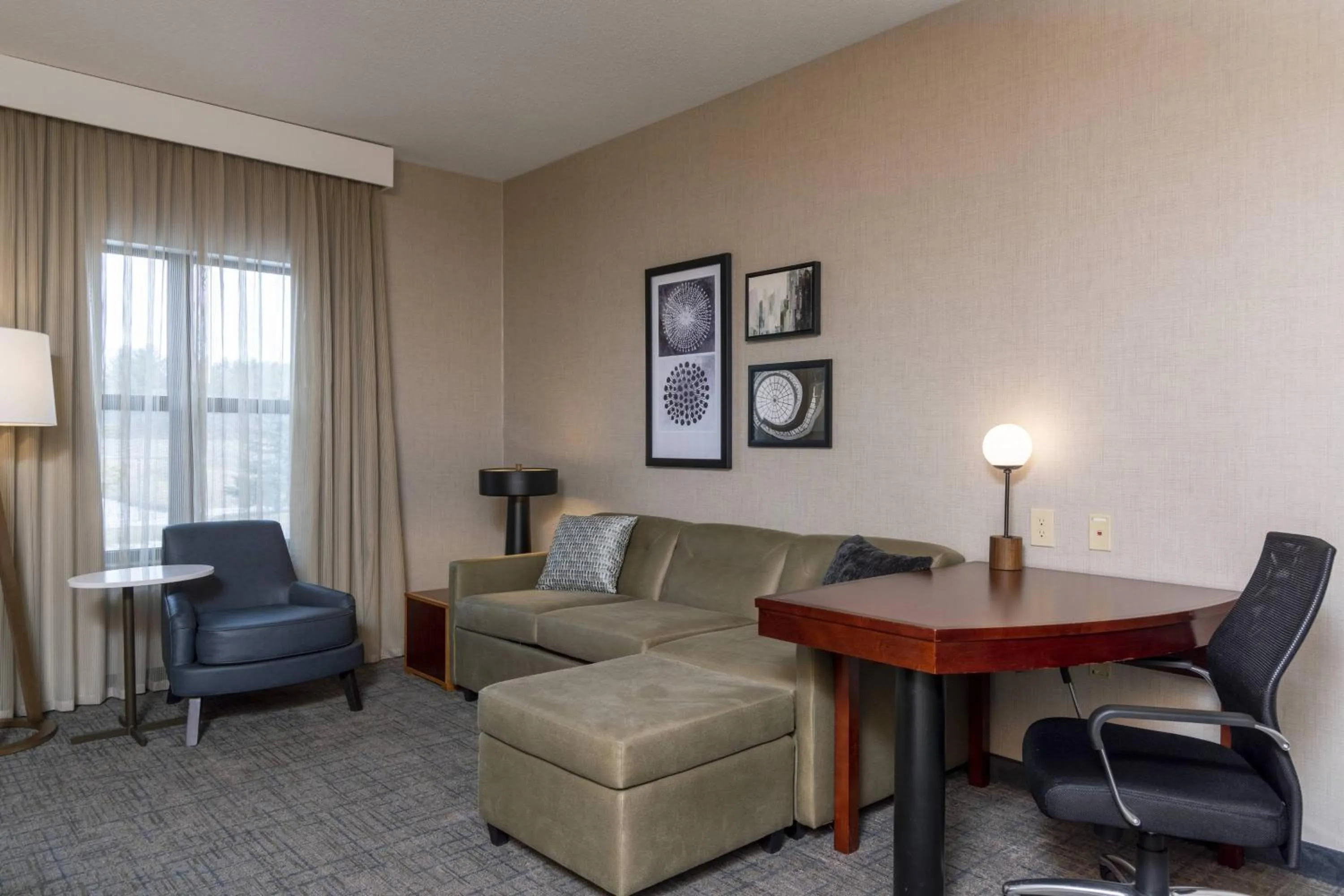 Living room in Residence Inn by Marriott Midland