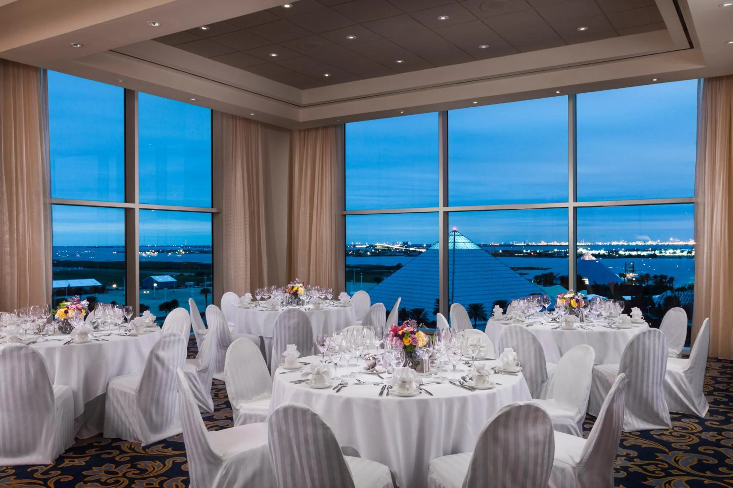 Property building in Moody Gardens Hotel Spa and Convention Center