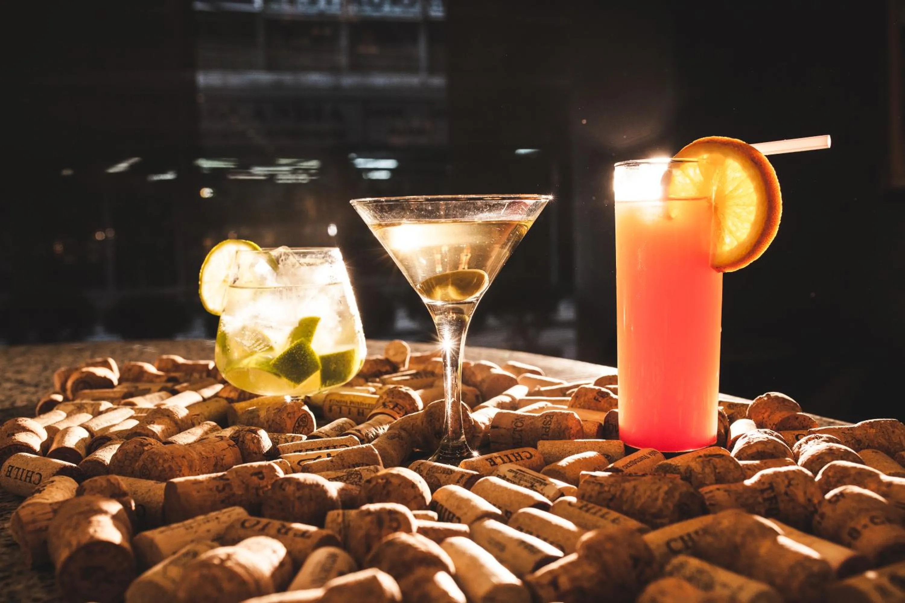 Alcoholic drinks in Curitiba Palace Hotel