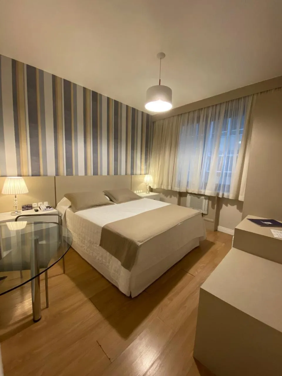 Bed in Curitiba Palace Hotel