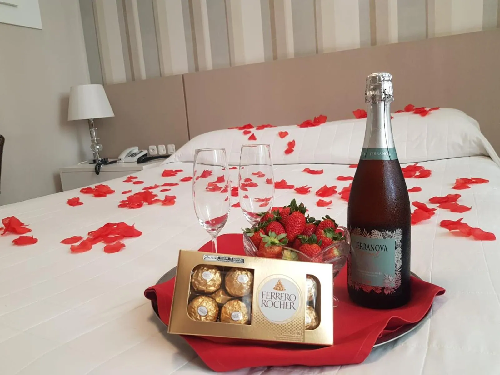 Bed in Curitiba Palace Hotel