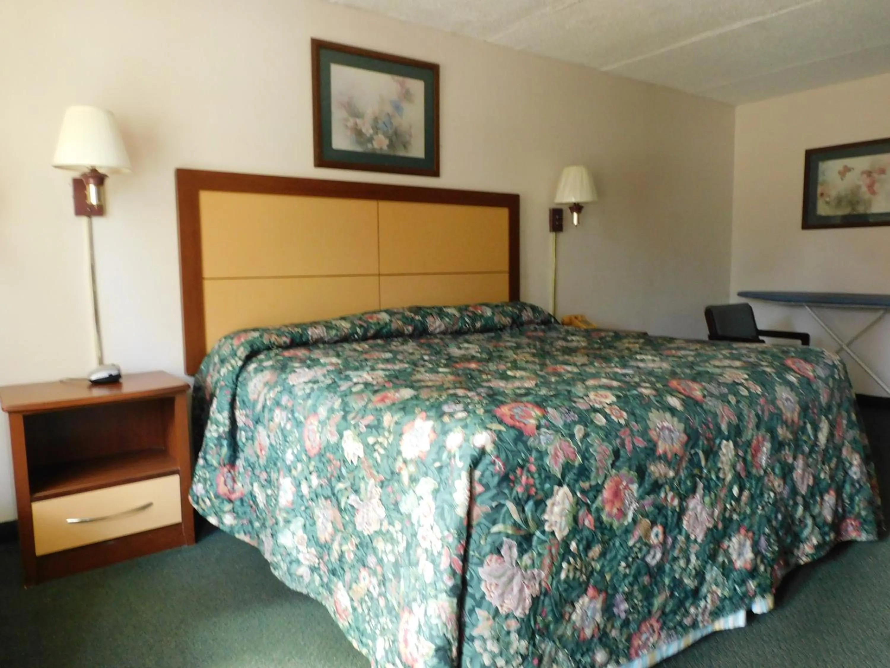 Bed in Camilla Inn & Suites