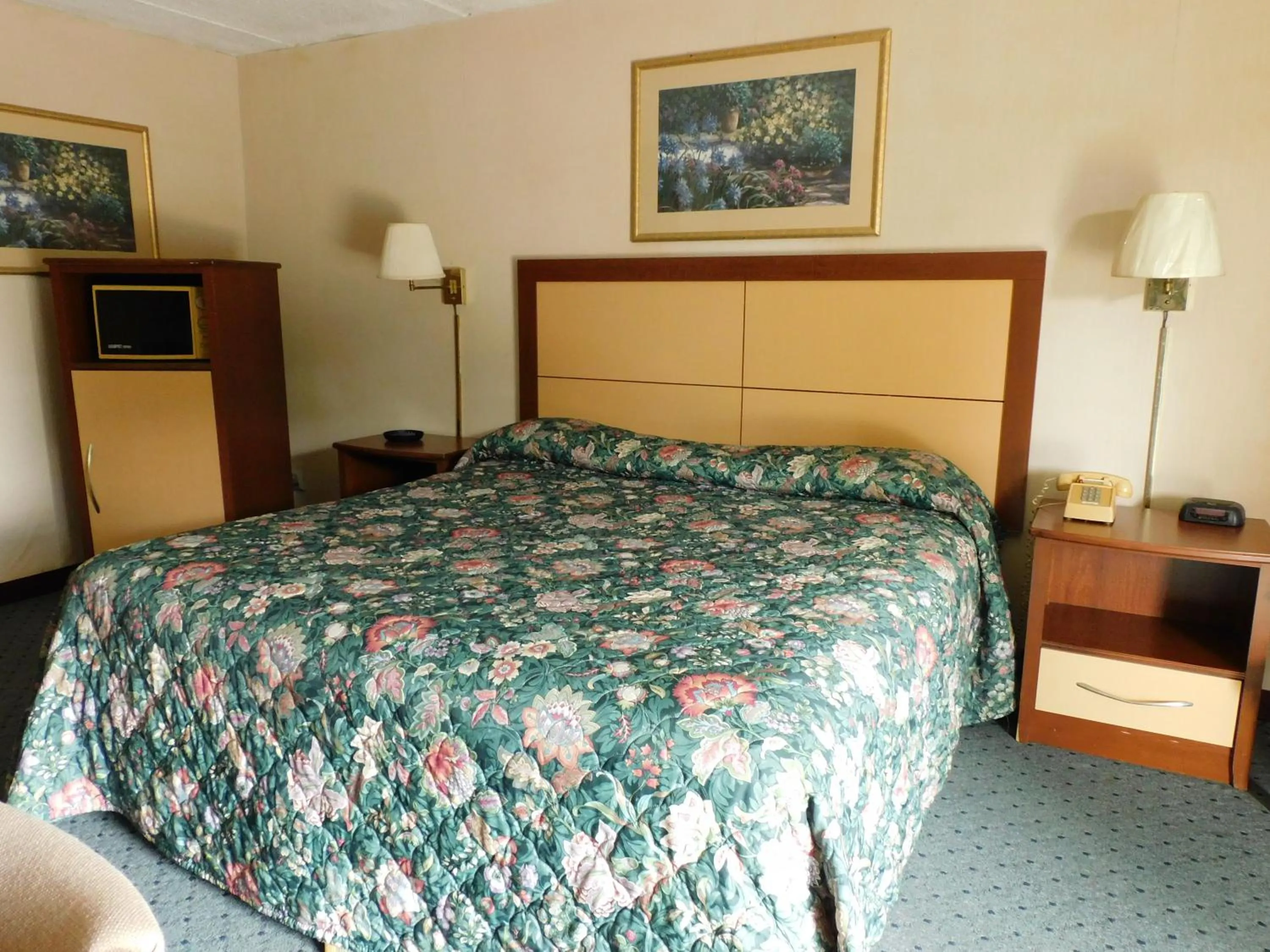 Bed in Camilla Inn & Suites