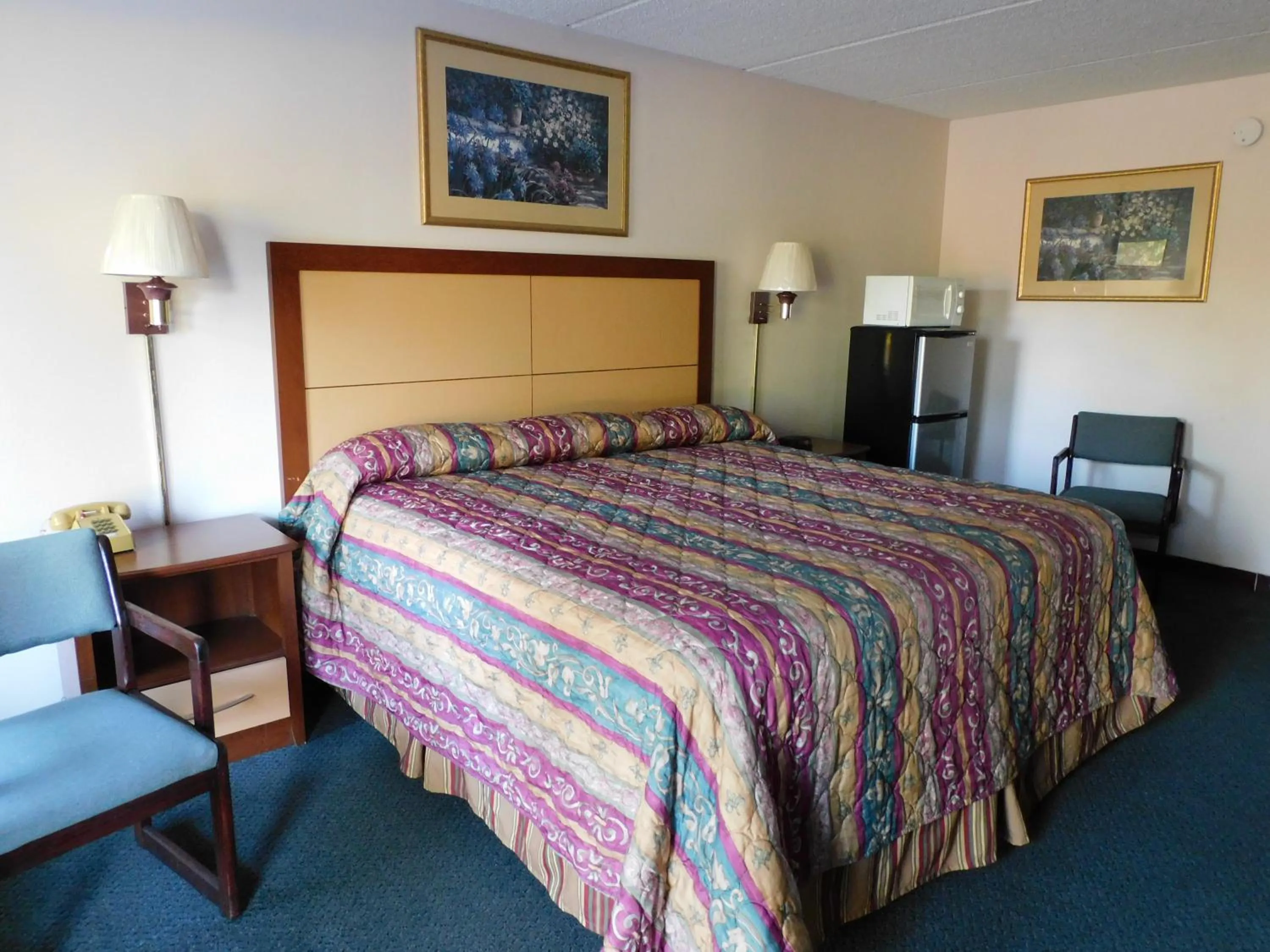 Bed in Camilla Inn & Suites