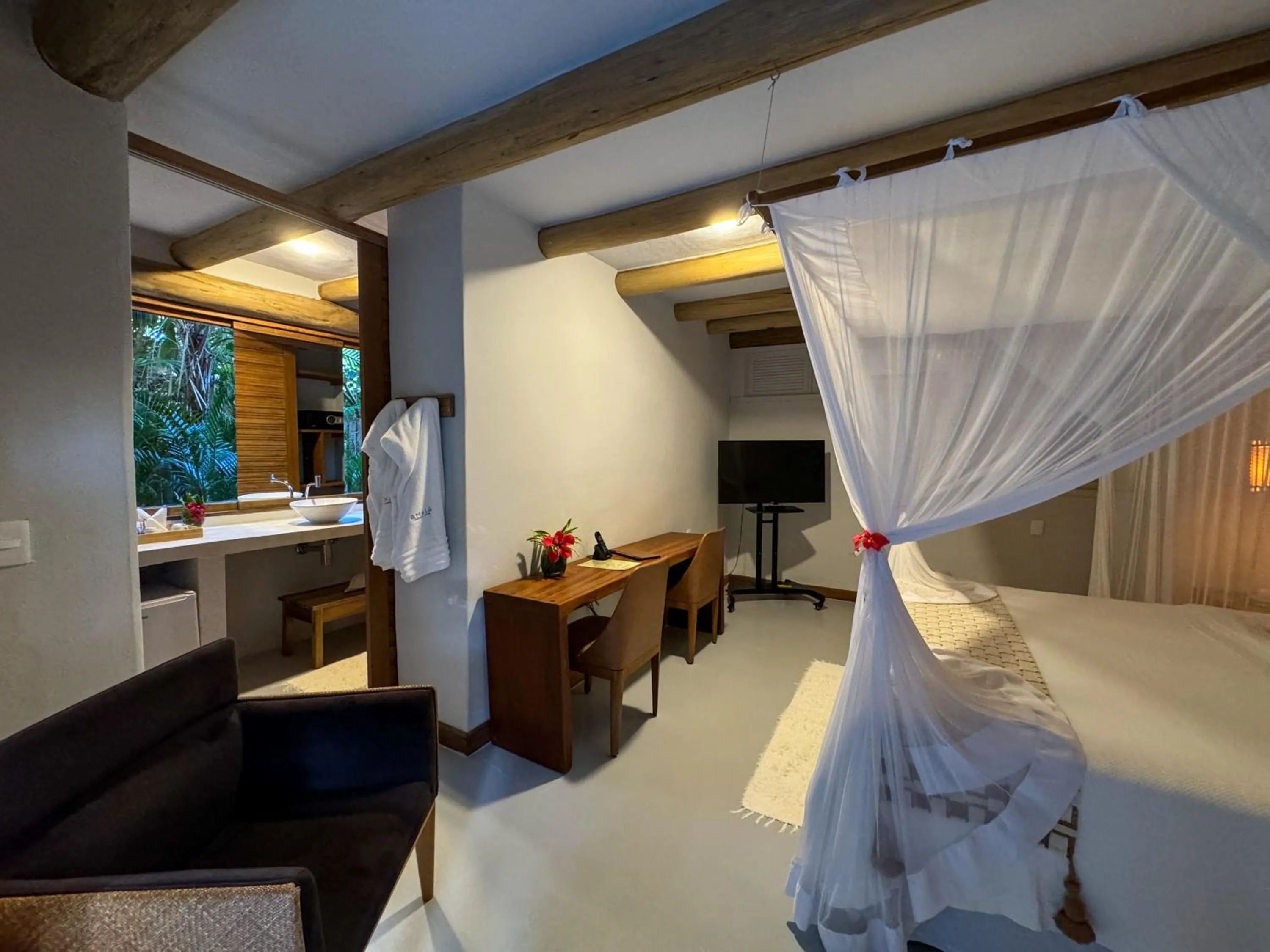 Bedroom, Bed in Amaia Trancoso Hotel