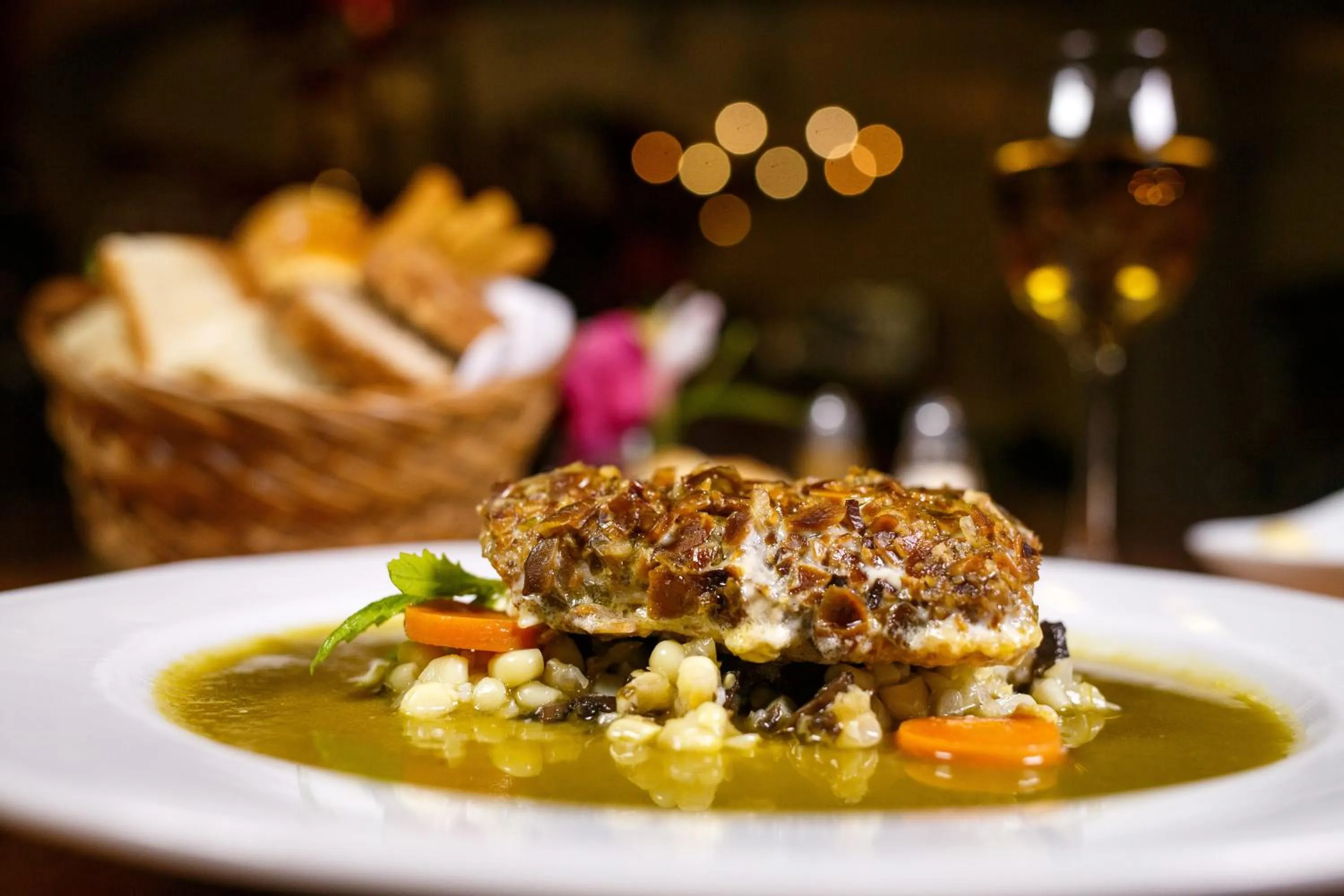 Food close-up in Hotel Garza Canela