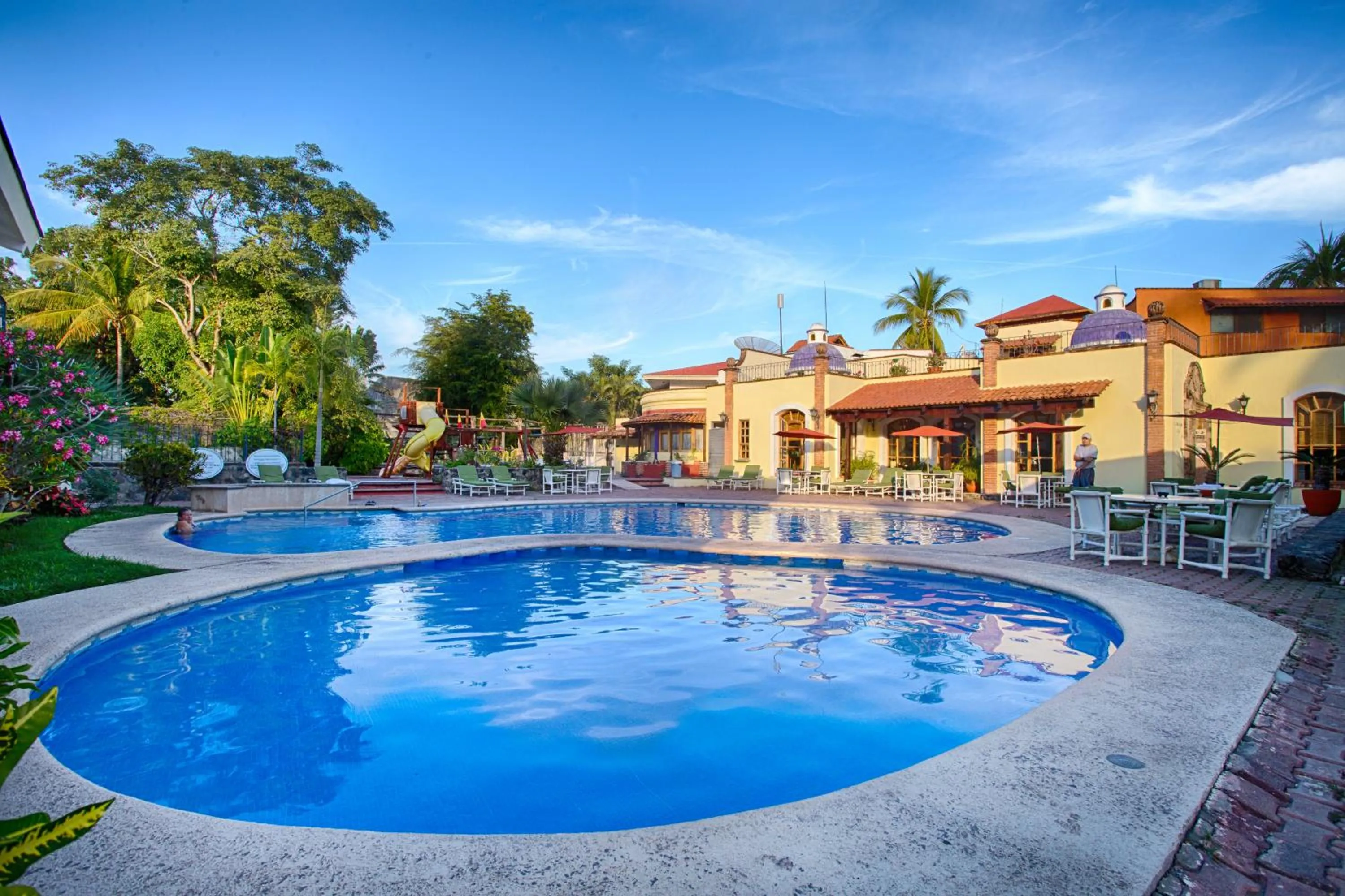 Swimming pool in Hotel Garza Canela