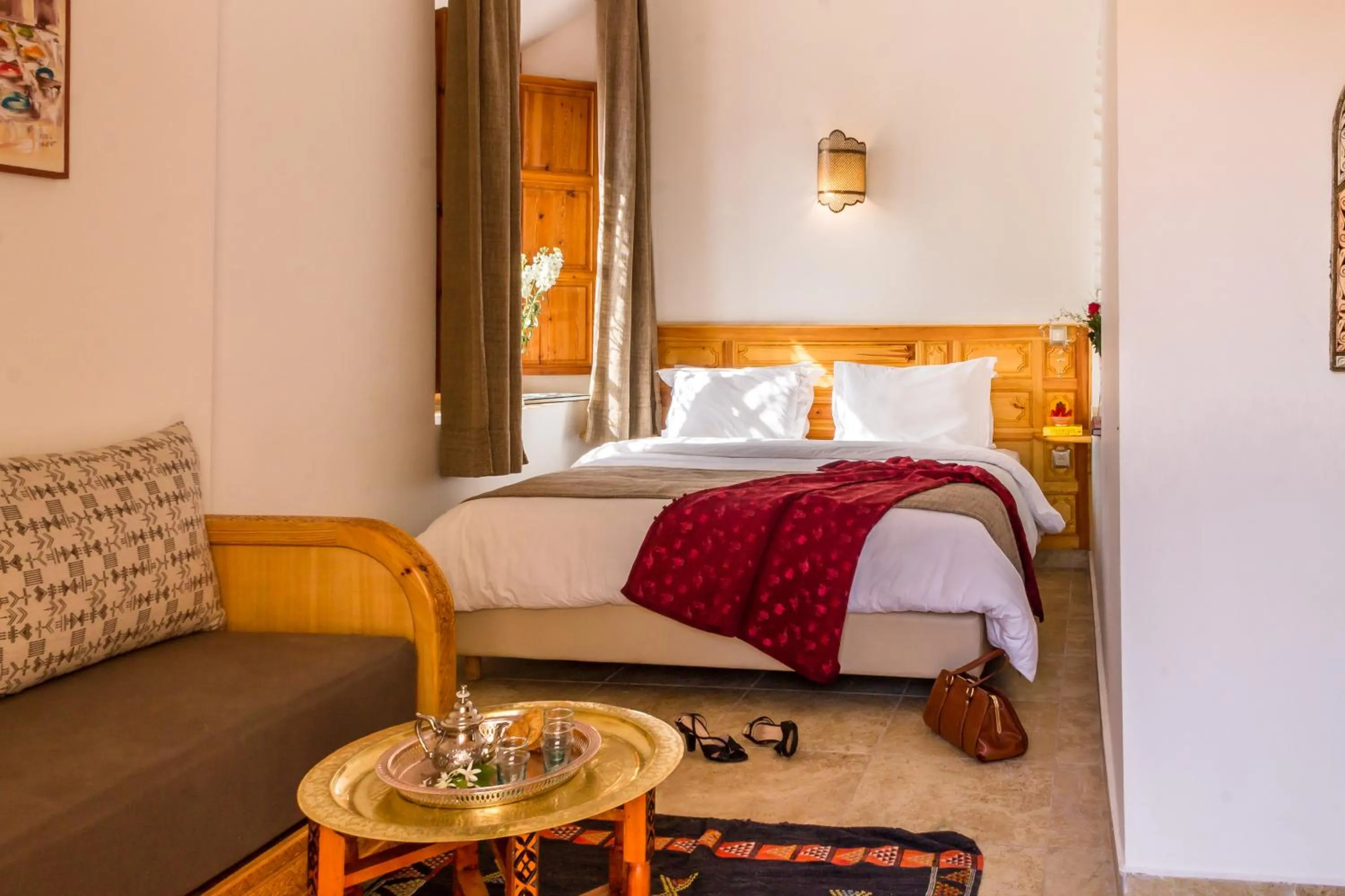 Photo of the whole room, Bed in Riad Sougtani