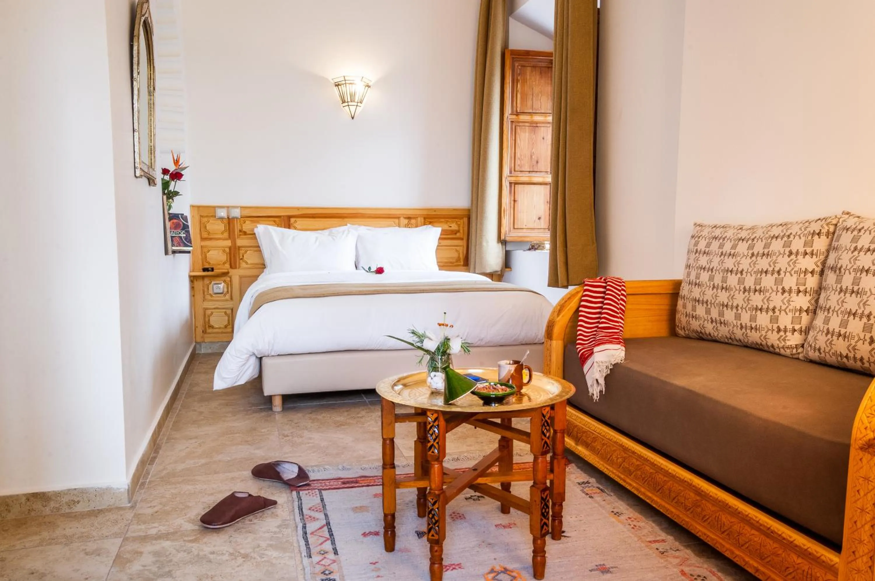 Photo of the whole room, Bed in Riad Sougtani