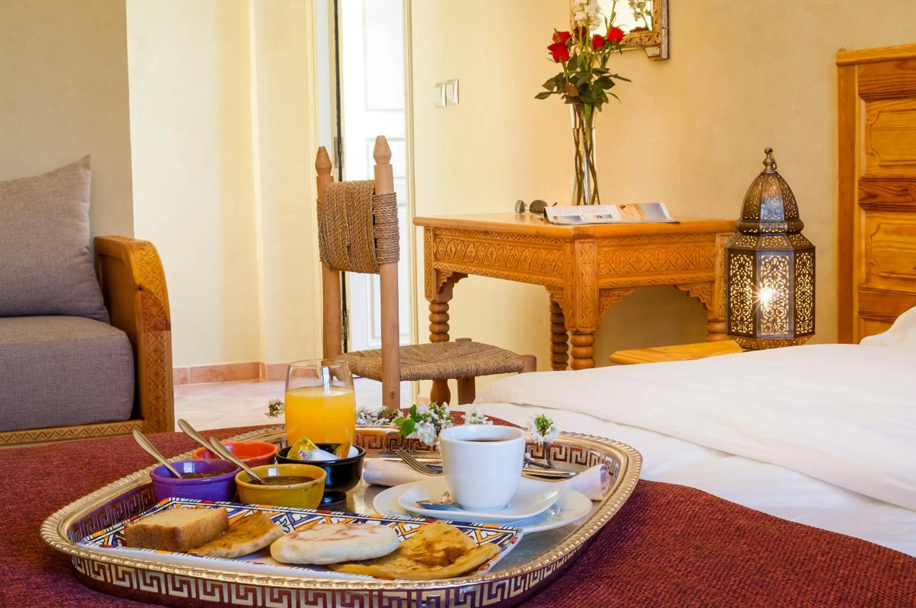 Breakfast, Bed in Riad Sougtani