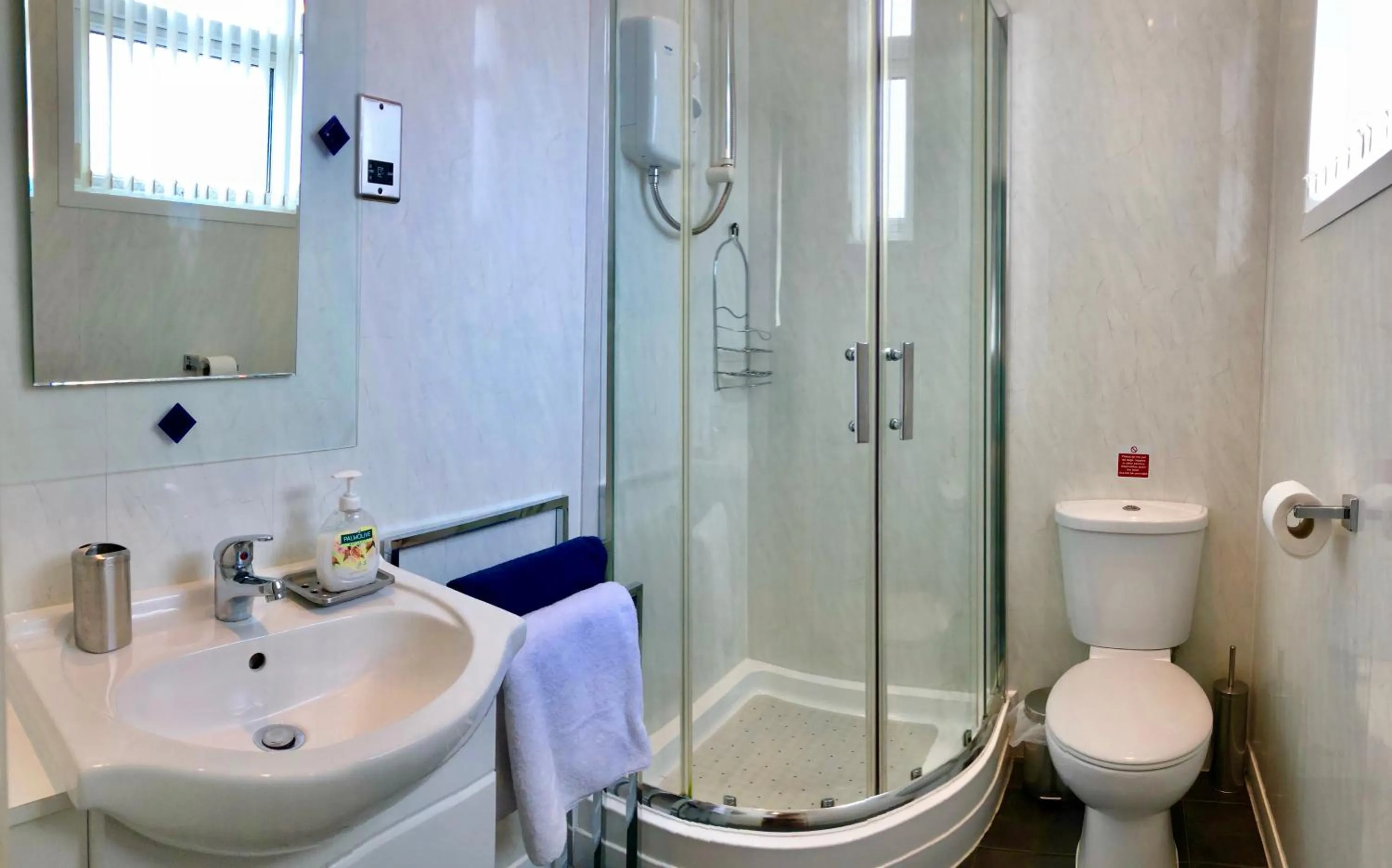 Shower in Empress Select Holiday Flats