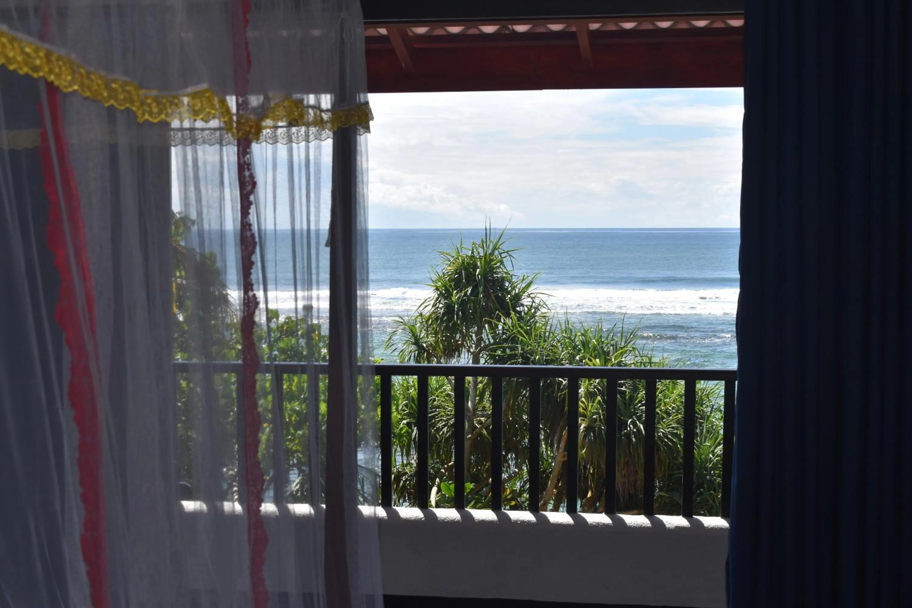 Balcony/Terrace in New Ocean Vibes Ahangama