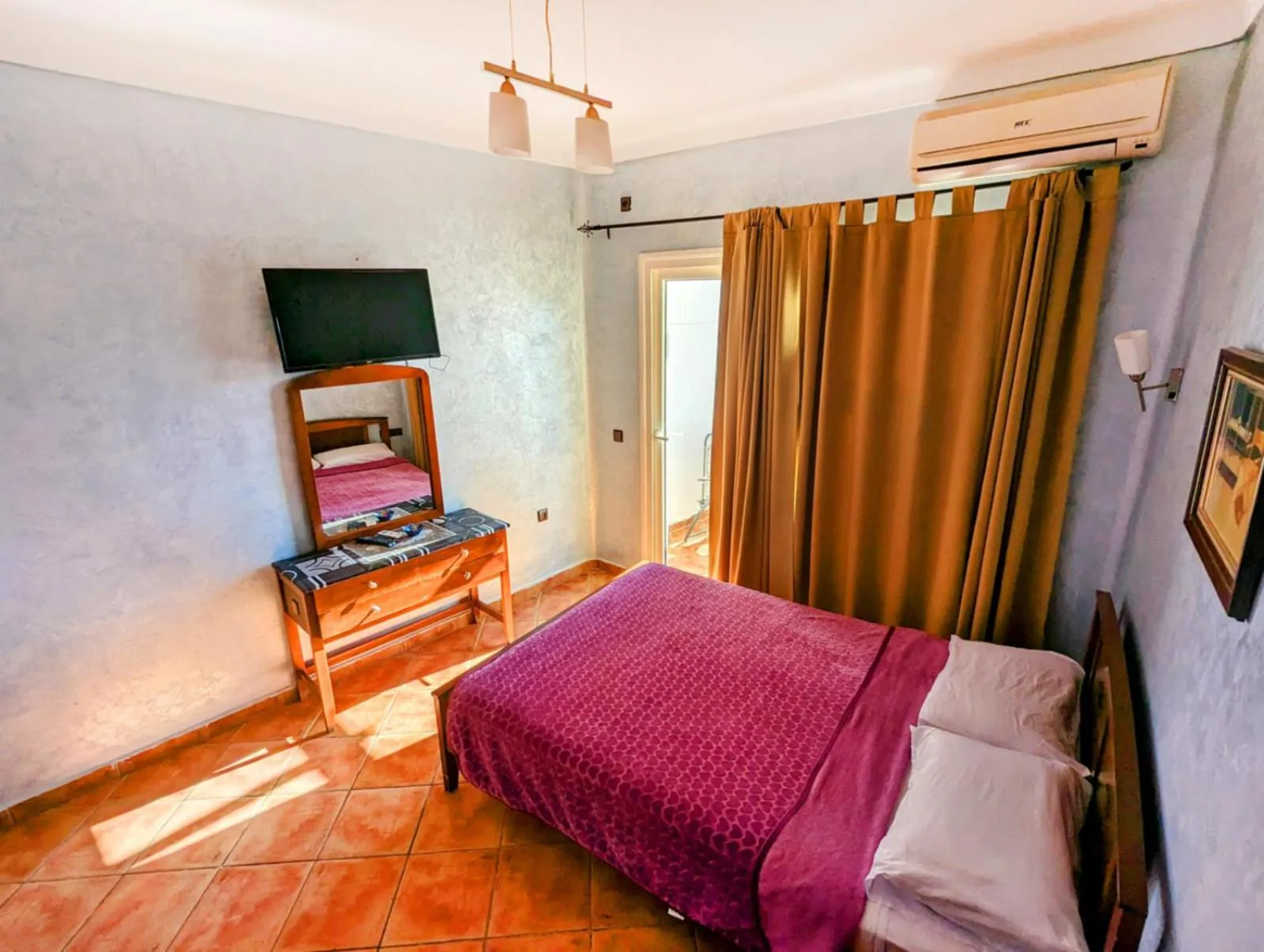 Communal lounge/ TV room, Bed in Mirador Golf Appart-hotel