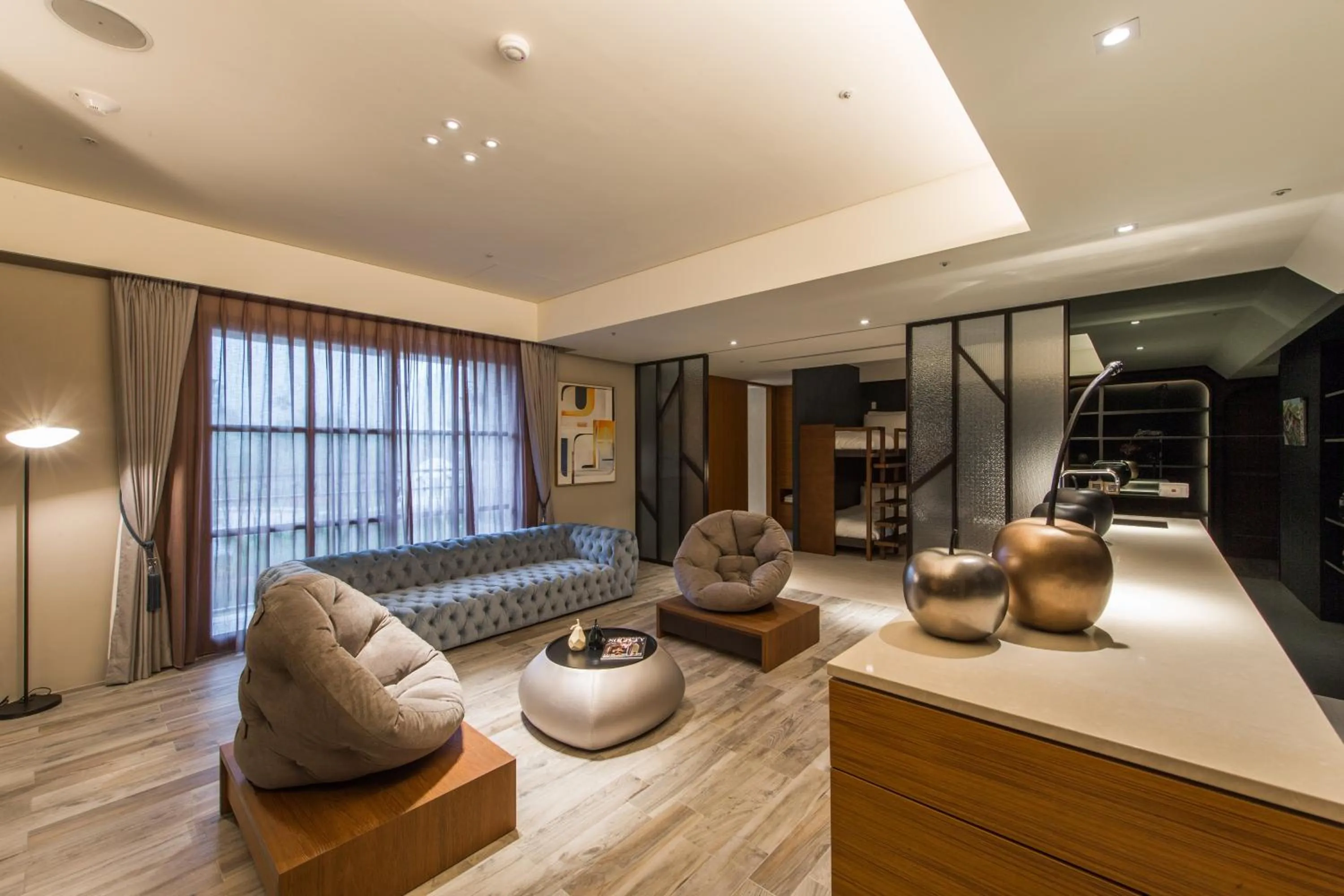 Living room in Grand Cosmos Resort Ruisui Hualien