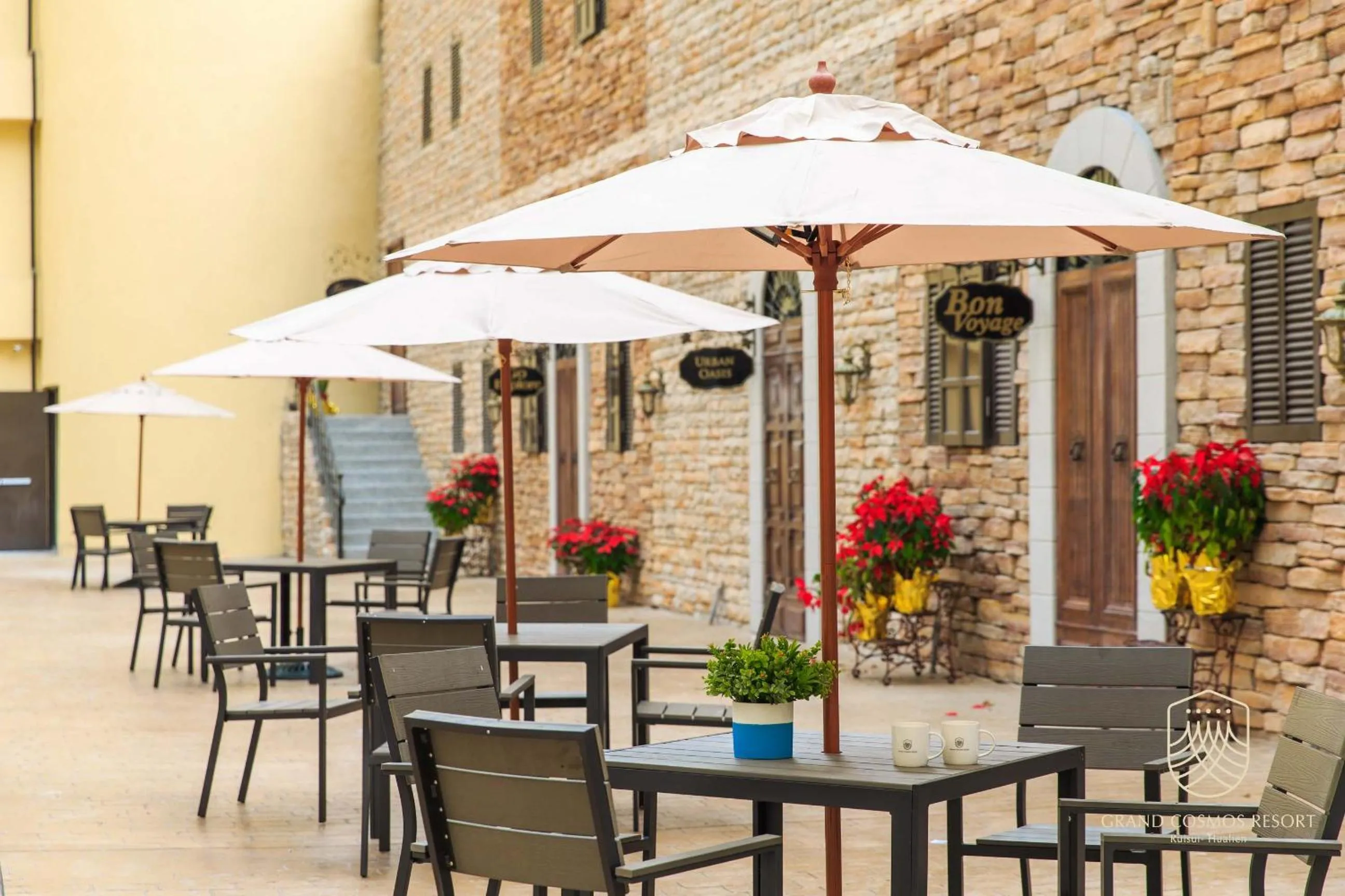 Balcony/Terrace in Grand Cosmos Resort Ruisui Hualien