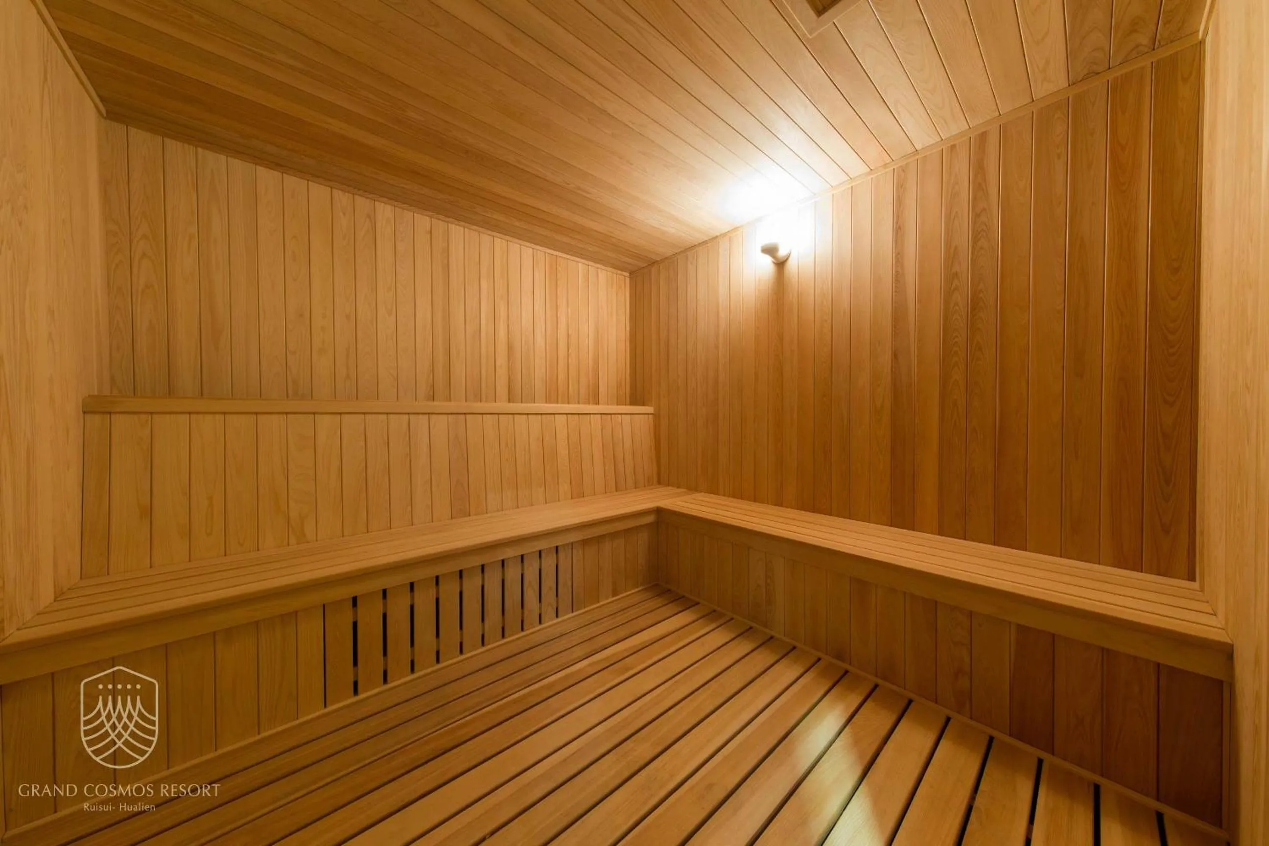 Sauna in Grand Cosmos Resort Ruisui Hualien