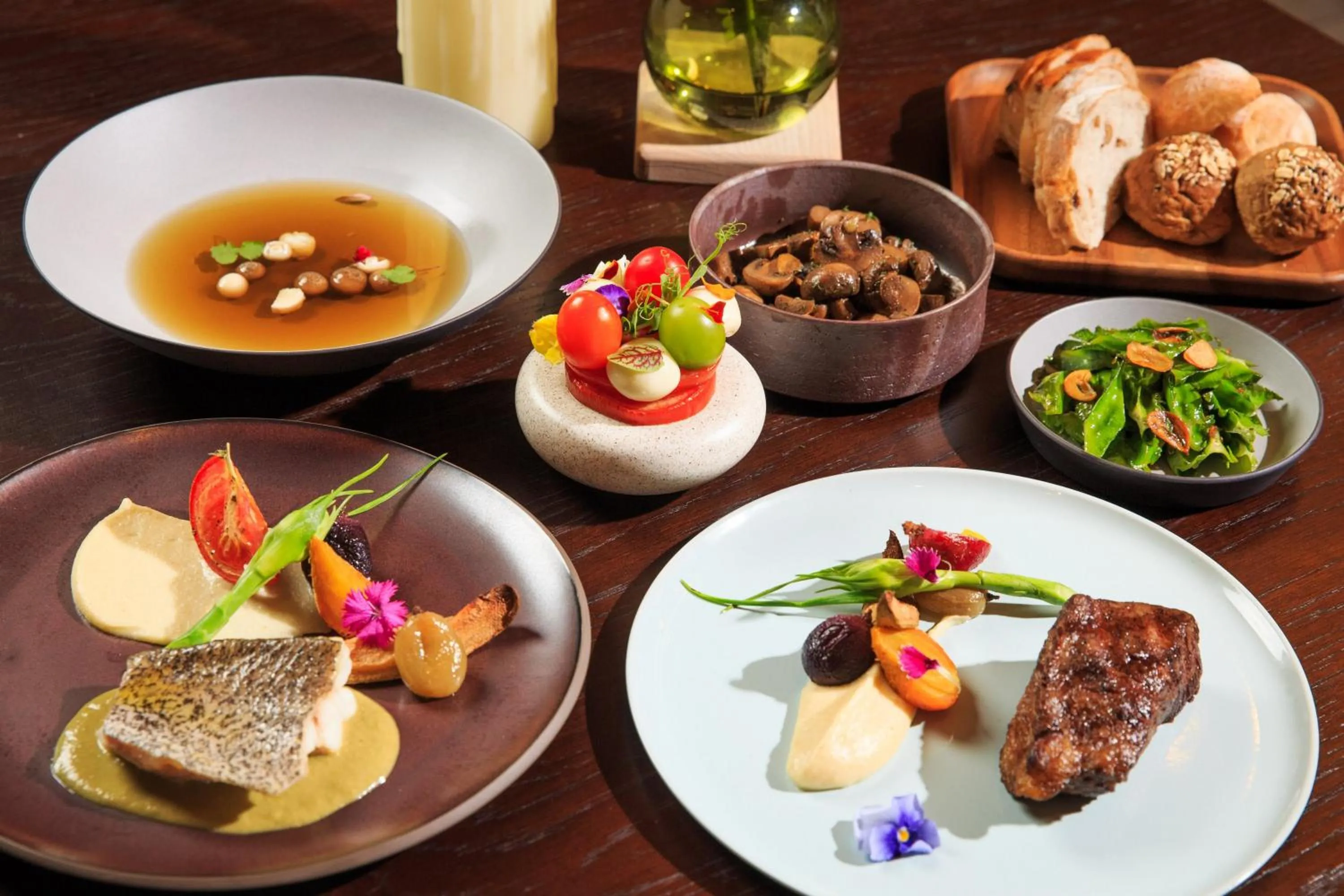 Food in Grand Cosmos Resort Ruisui Hualien