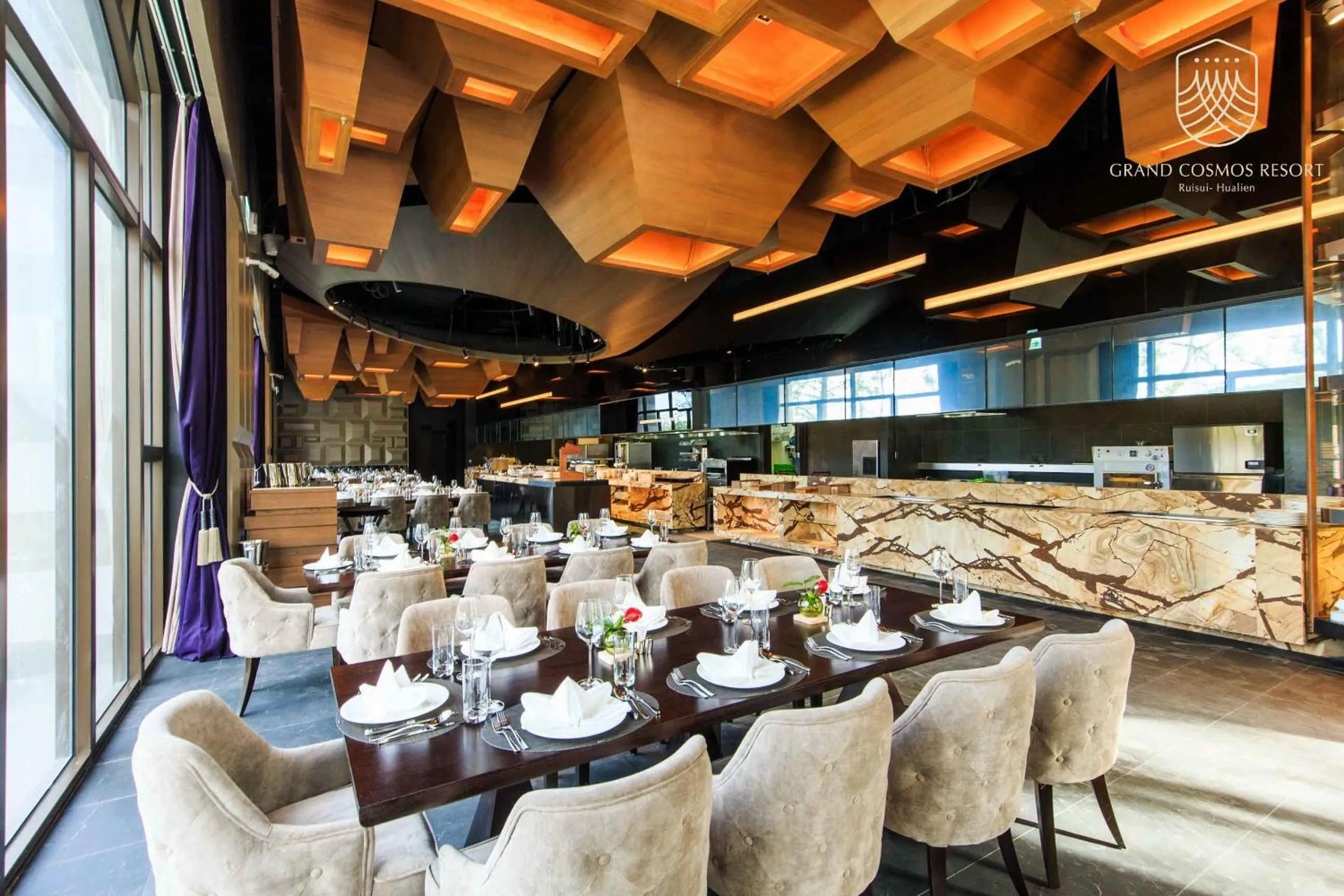 Restaurant/places to eat in Grand Cosmos Resort Ruisui Hualien