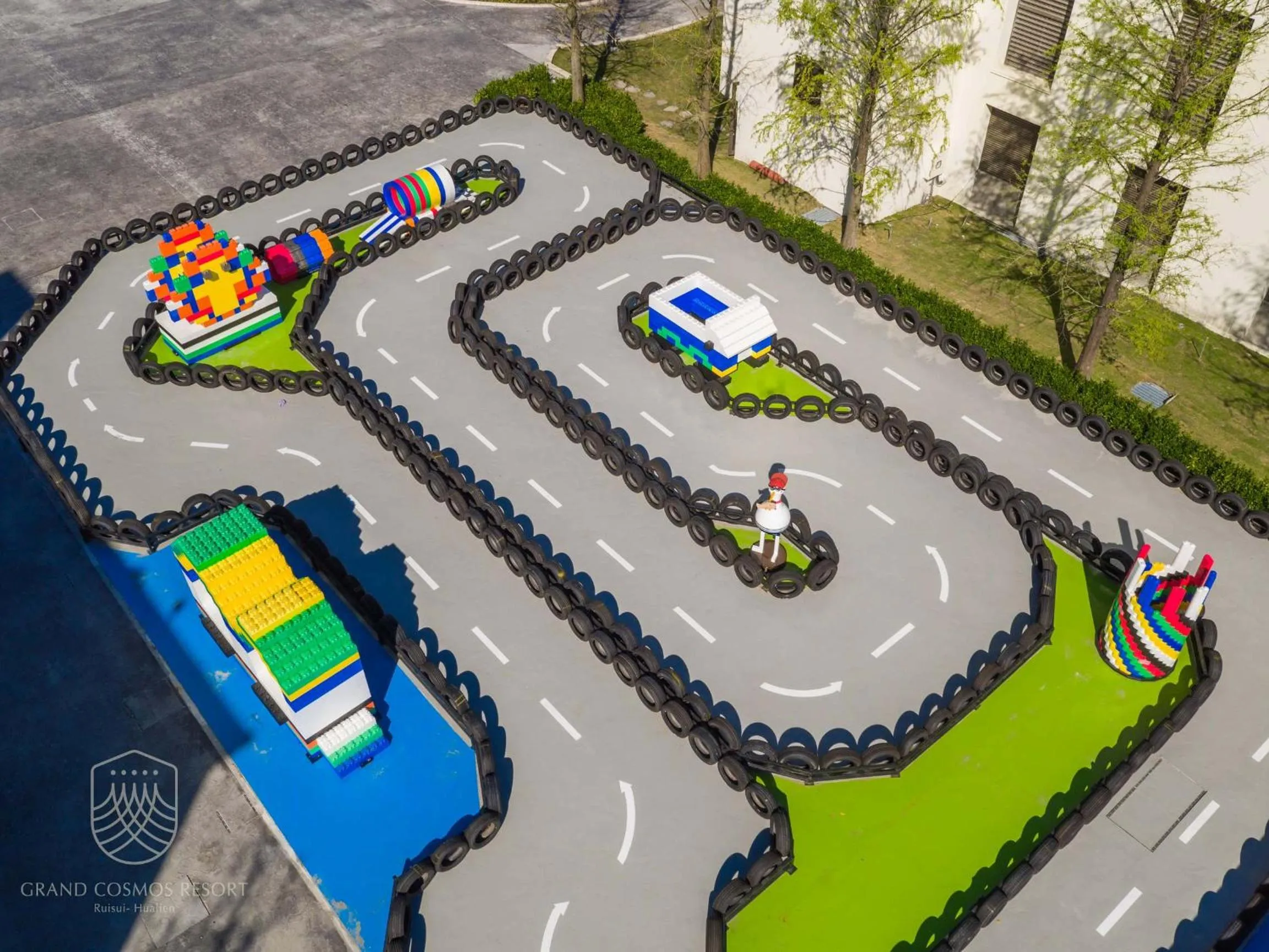 Children play ground in Grand Cosmos Resort Ruisui Hualien