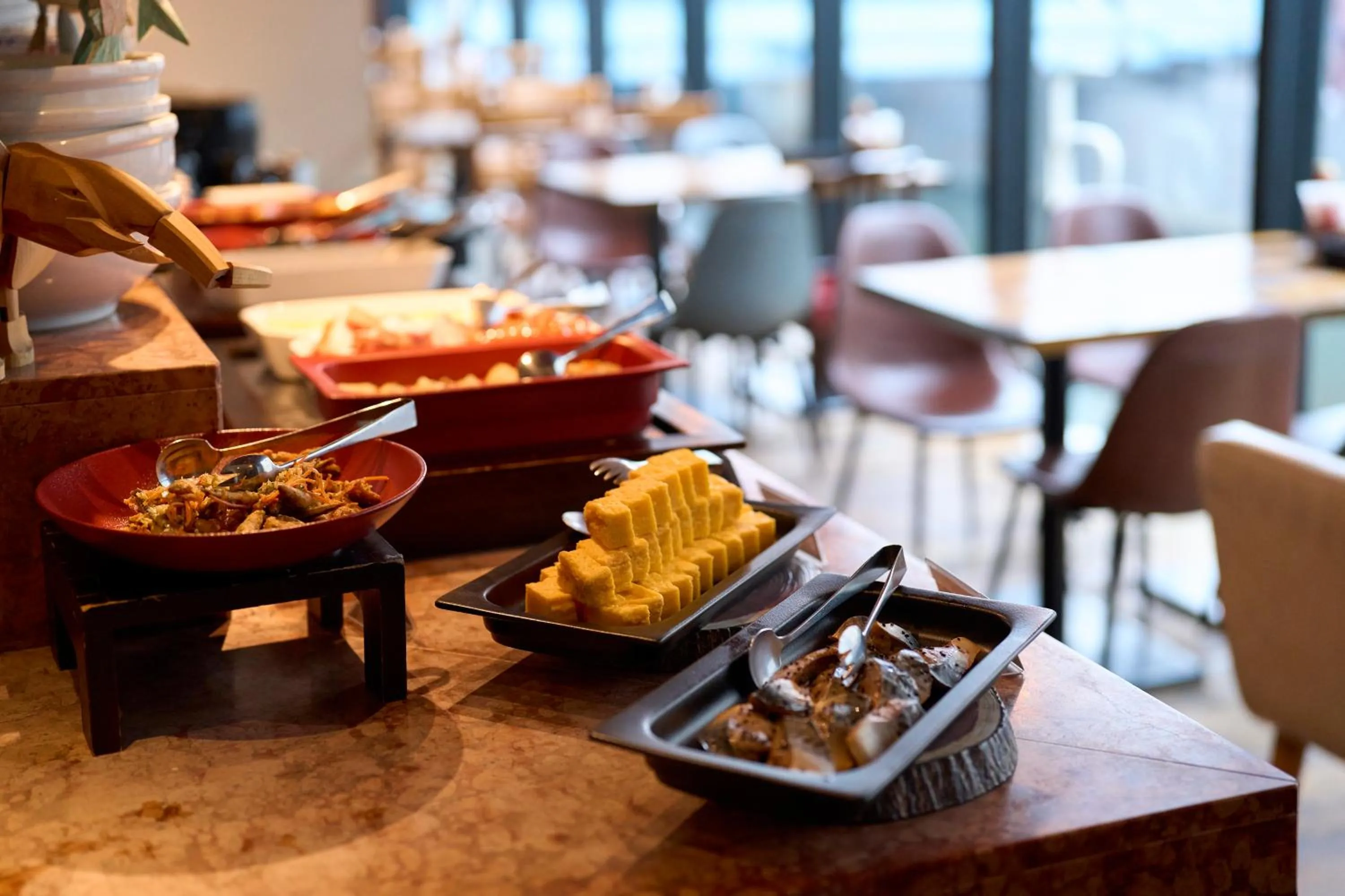 Buffet breakfast in Hotel Resol Akihabara