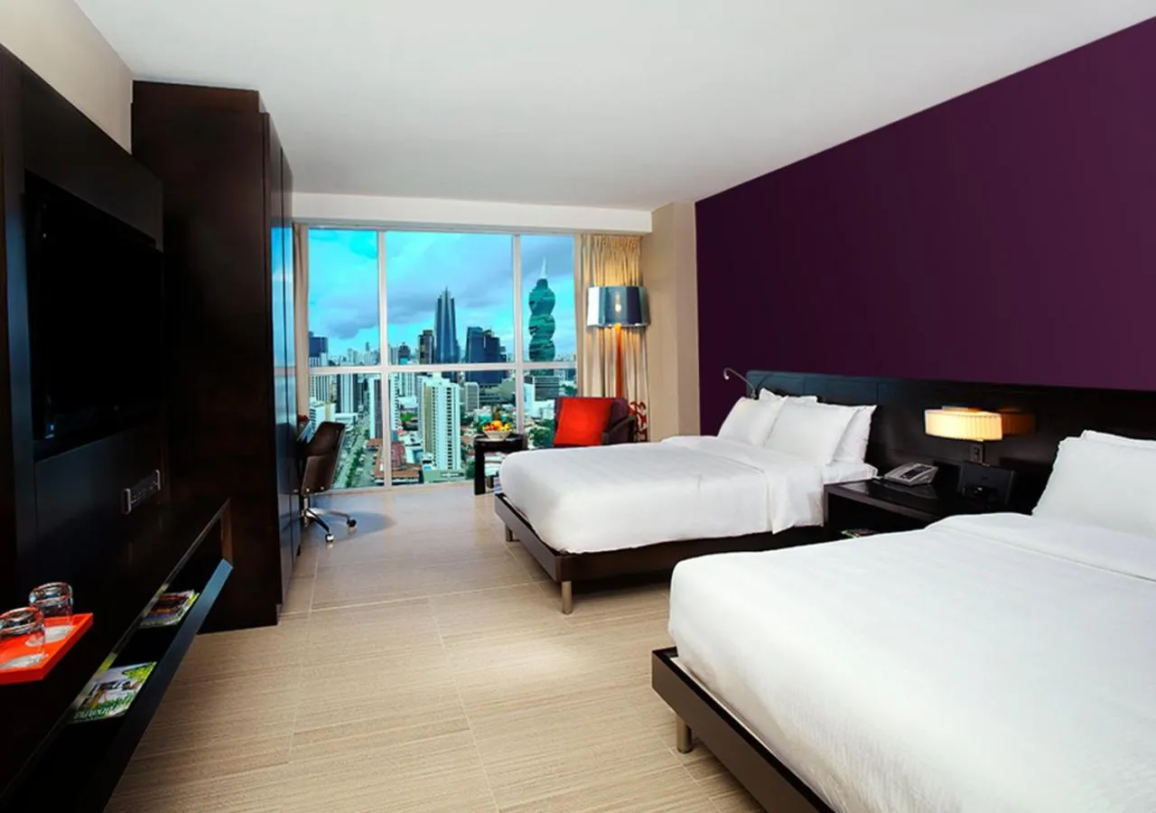 Bed in Megapolis Hotel Panama