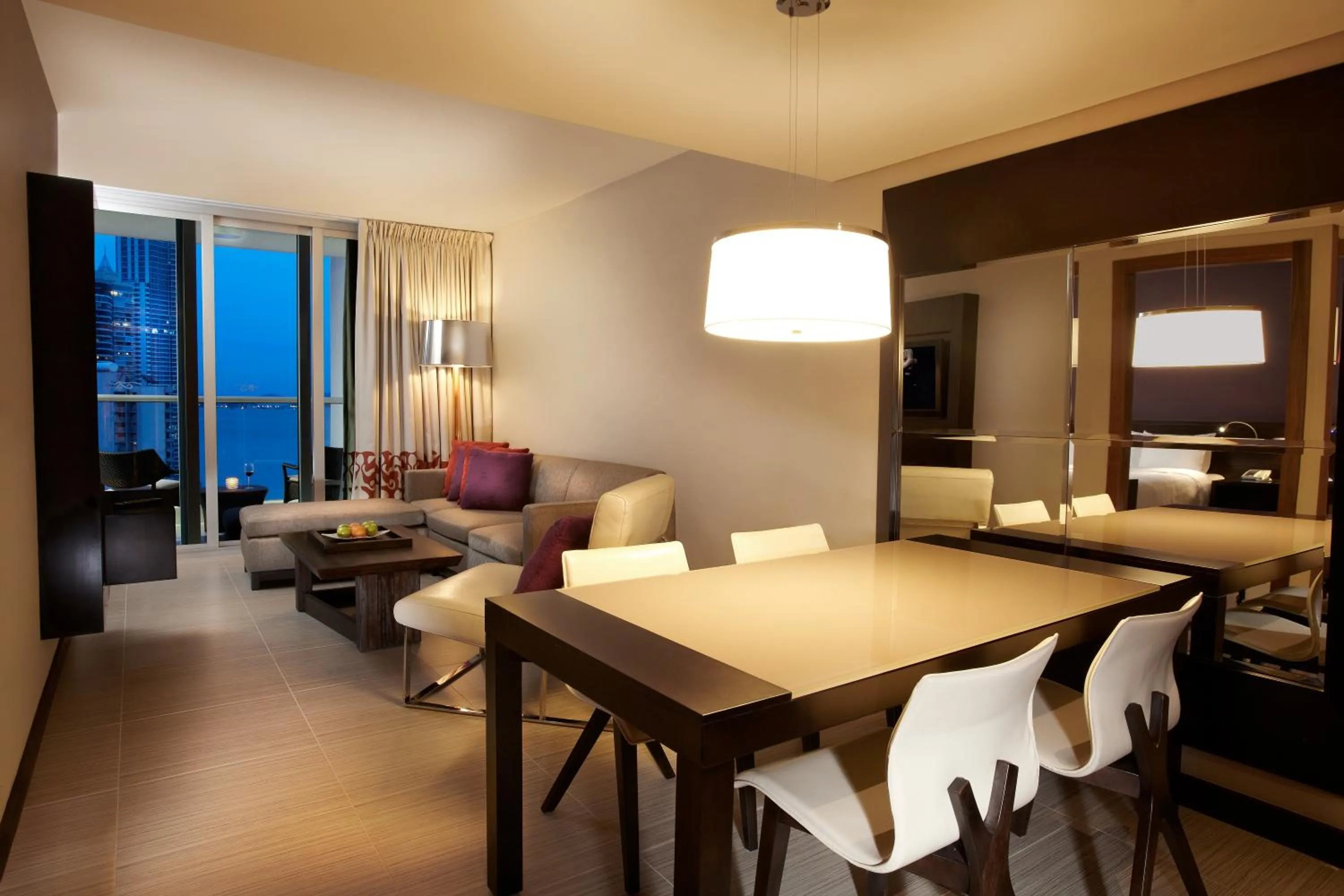 Living room in Megapolis Hotel Panama