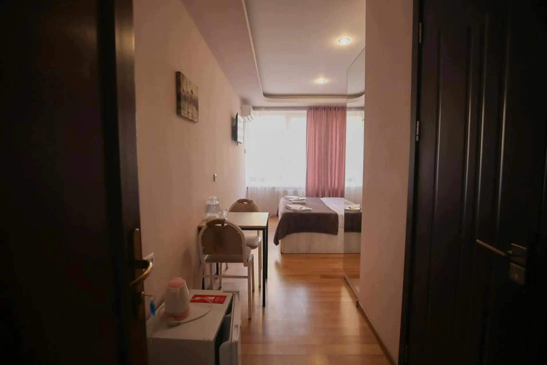 Bed in Hotel Caucasus