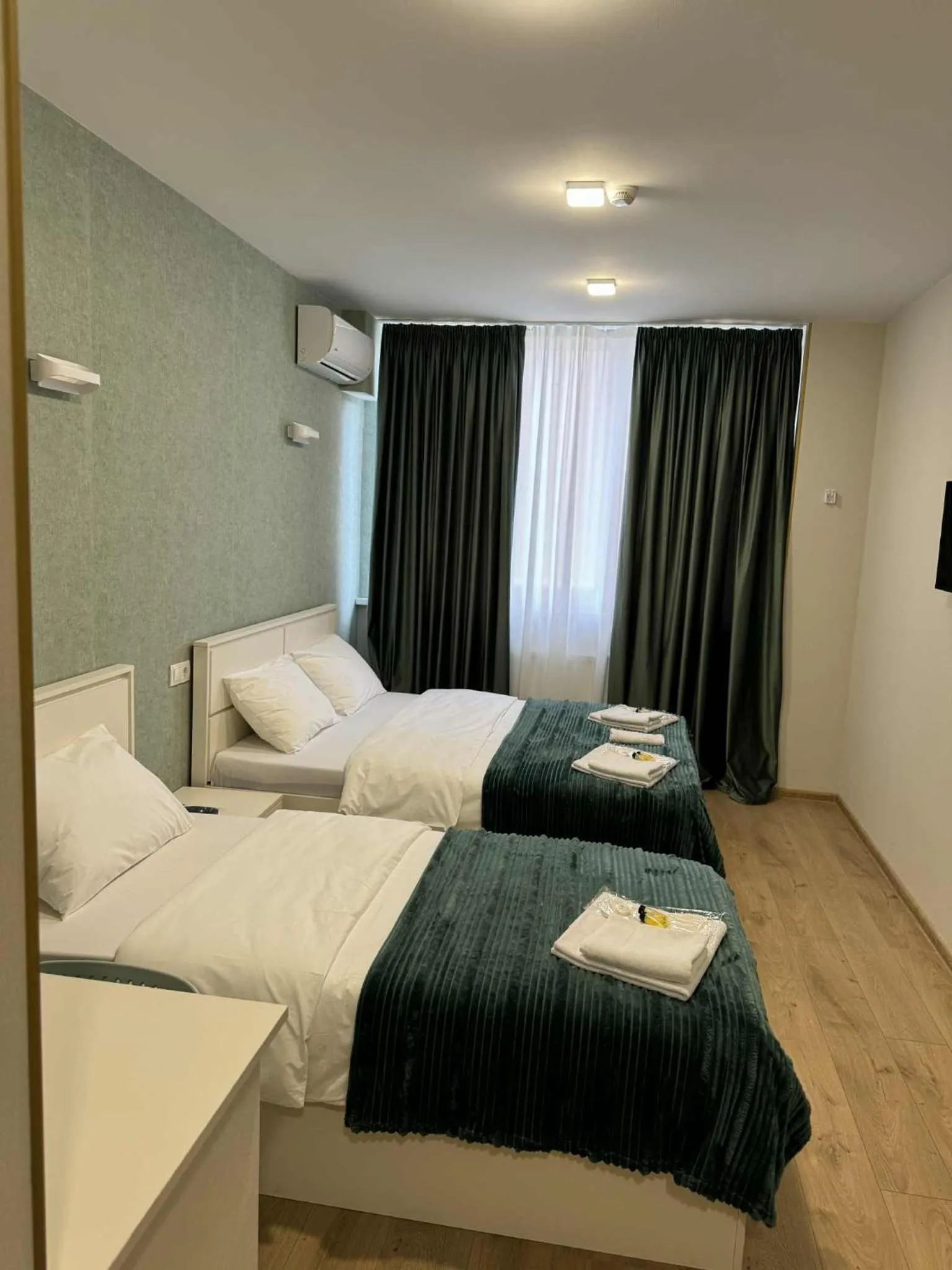 Bed in Hotel Caucasus