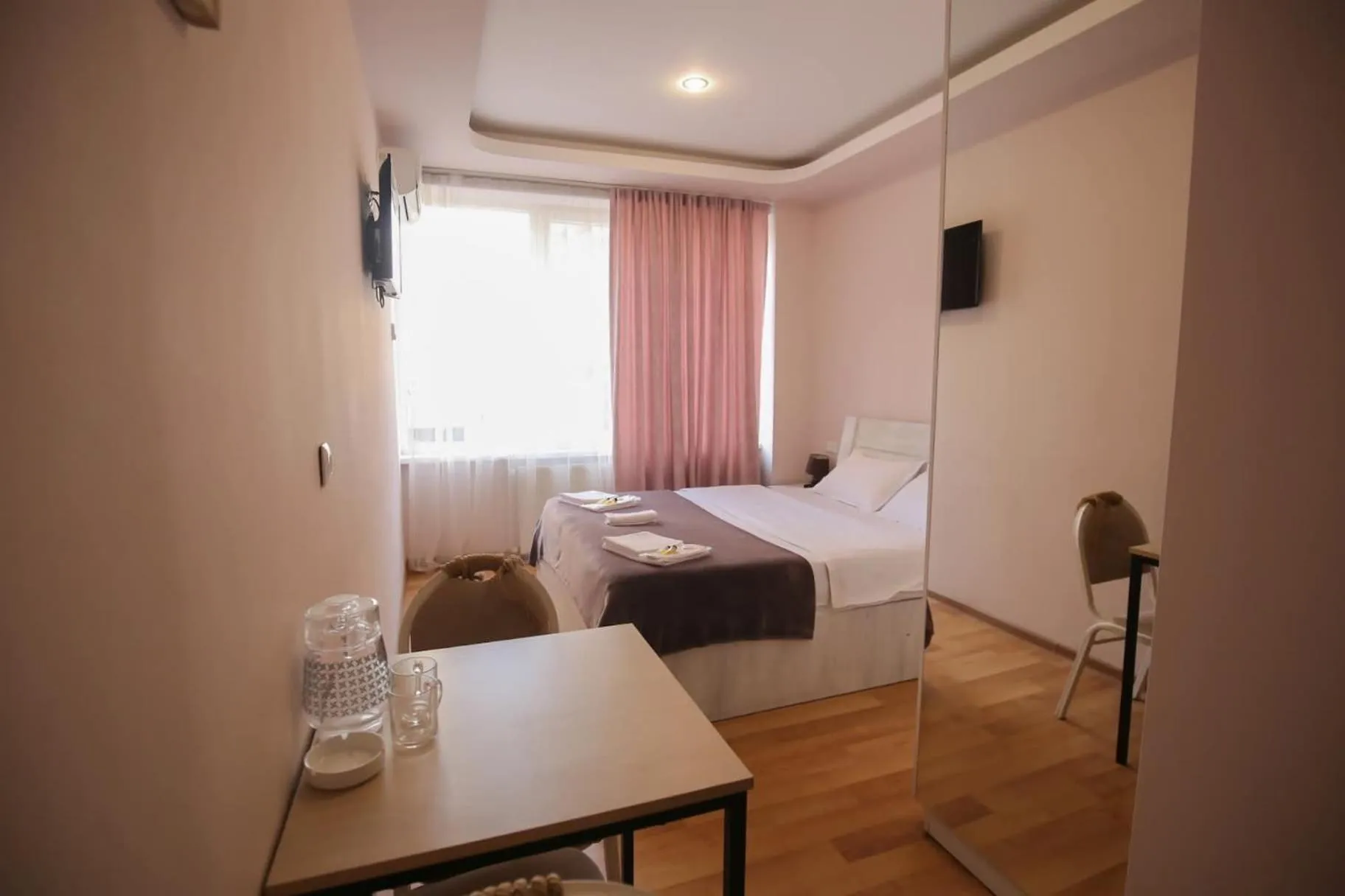 Bed in Hotel Caucasus