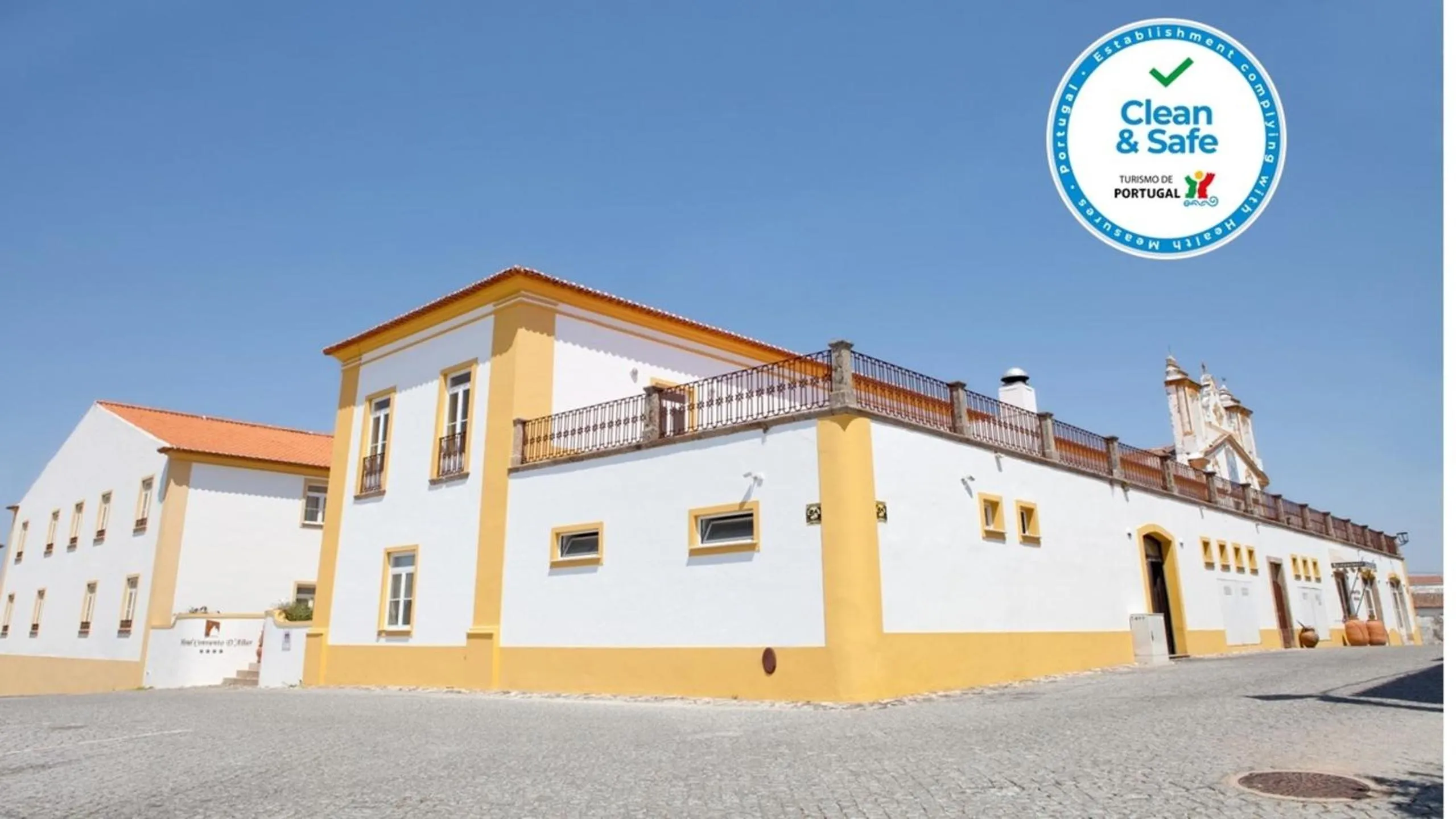 Property building in Hotel Convento D'Alter by Asite Hotels