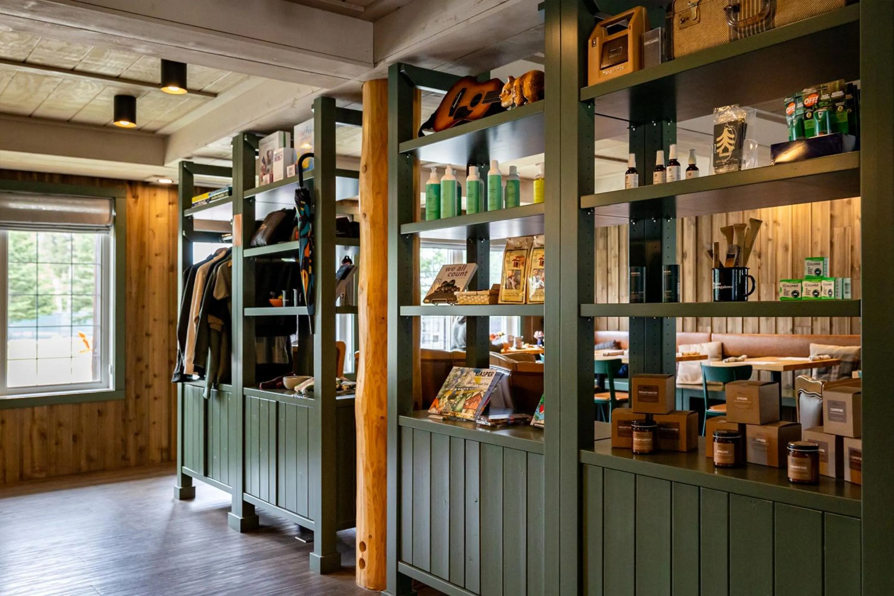 Shopping Area in Pine Bungalows