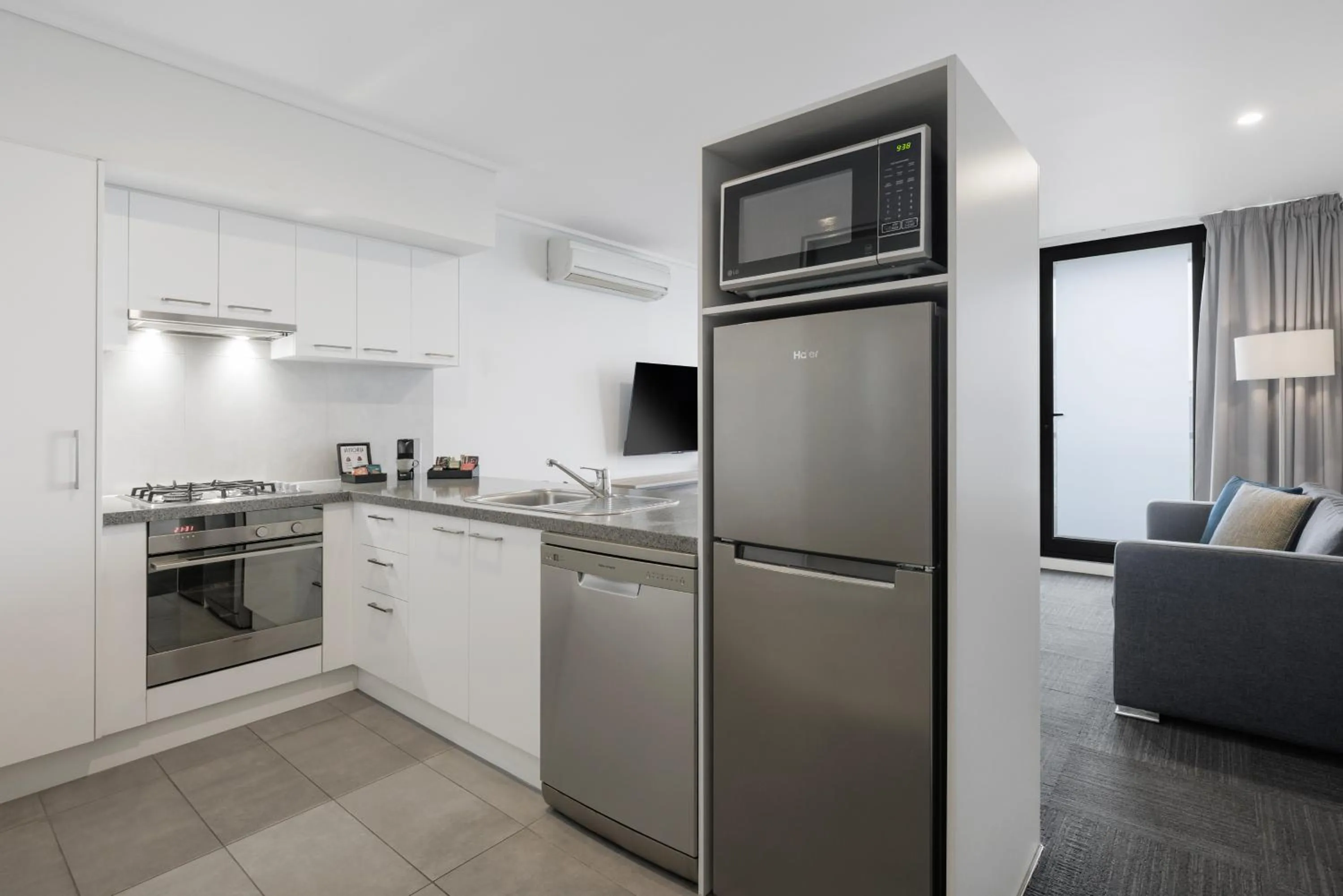 kitchen in Quest Southbank