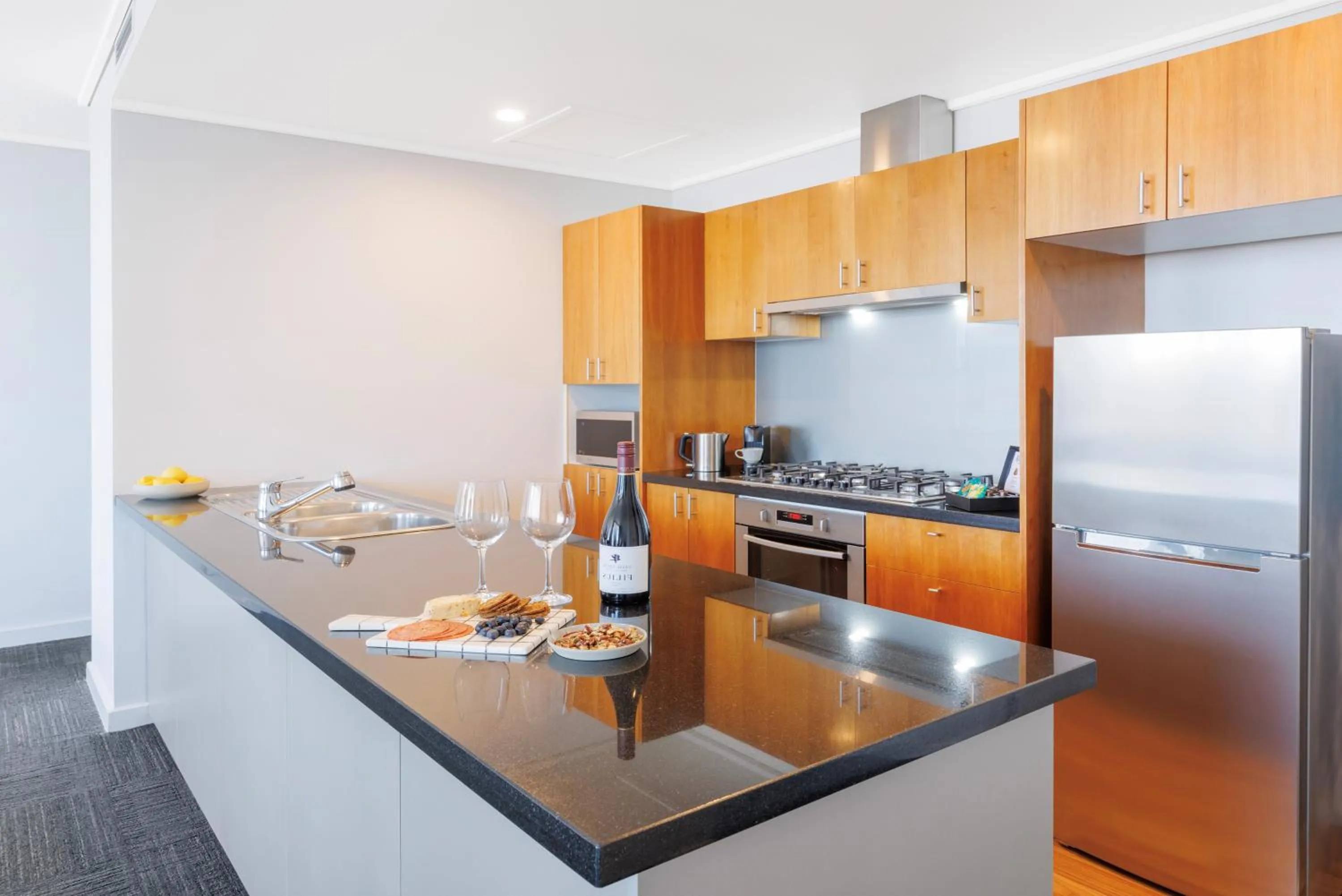 kitchen in Quest Southbank