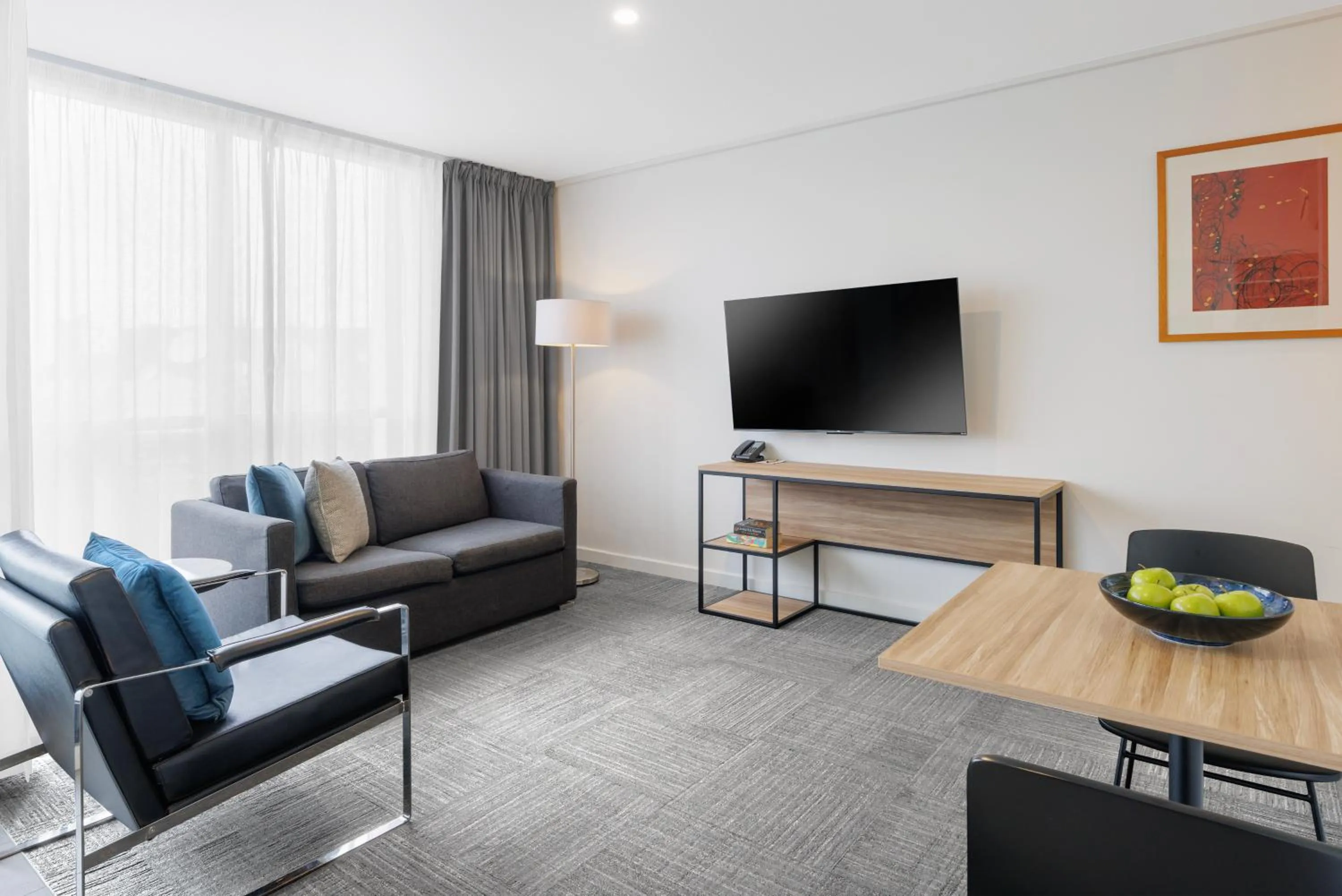 Living room in Quest Southbank