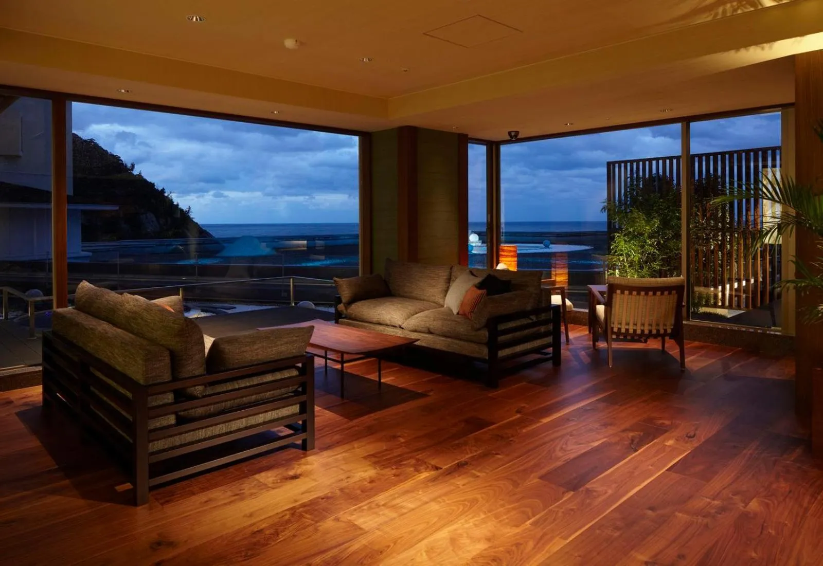 Seating area in Hotel Kinparo