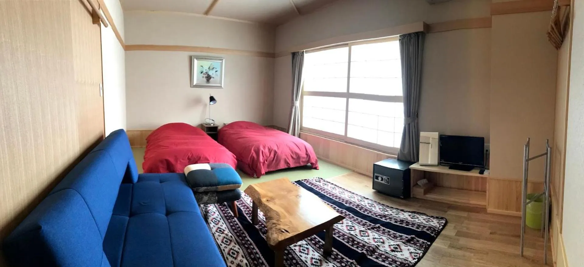 Bed in Nozawa Onsen Utopia