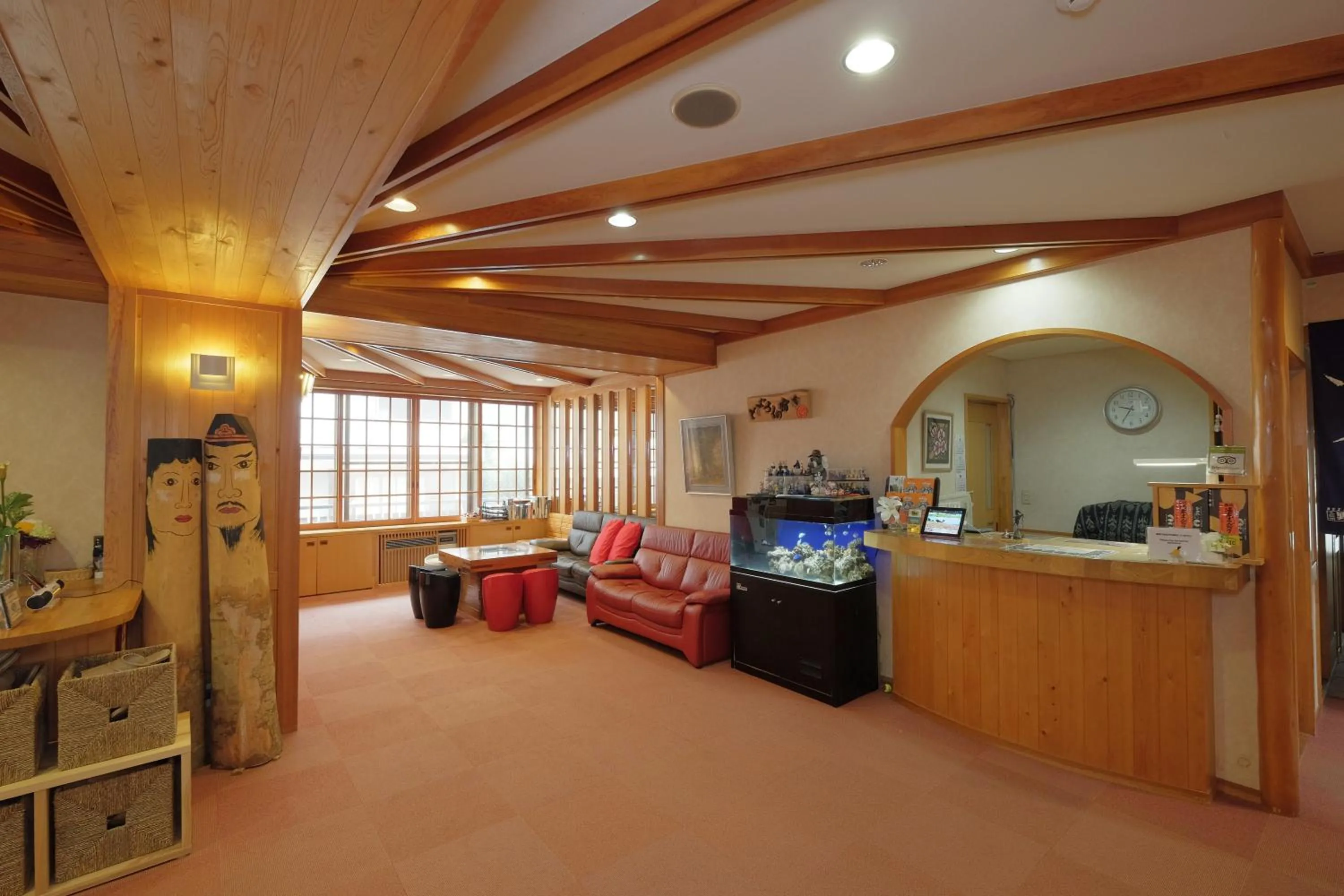 Lobby or reception in Nozawa Onsen Utopia