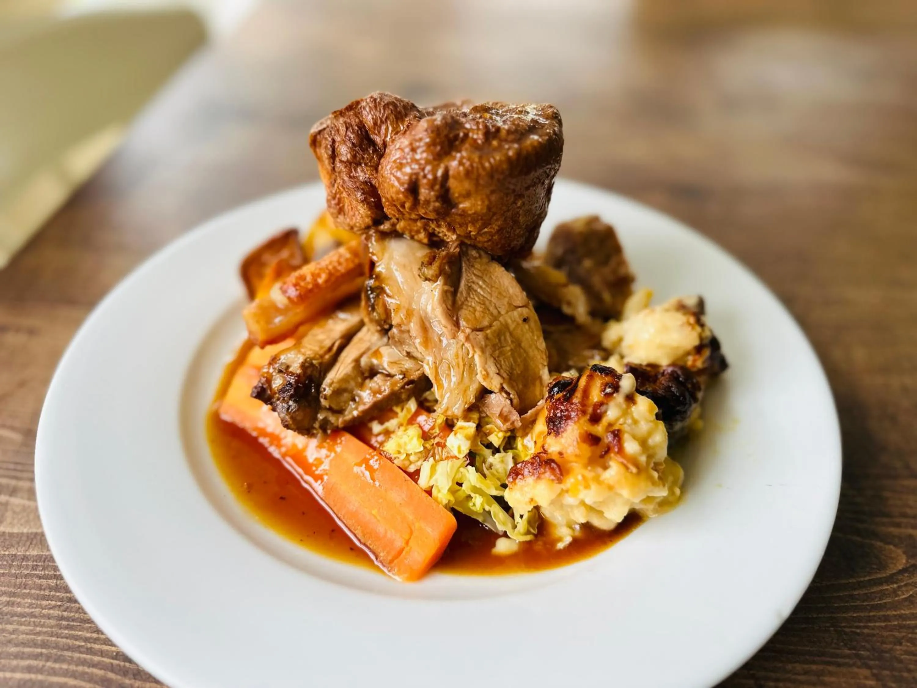 Food close-up in Kings Head Coltishall